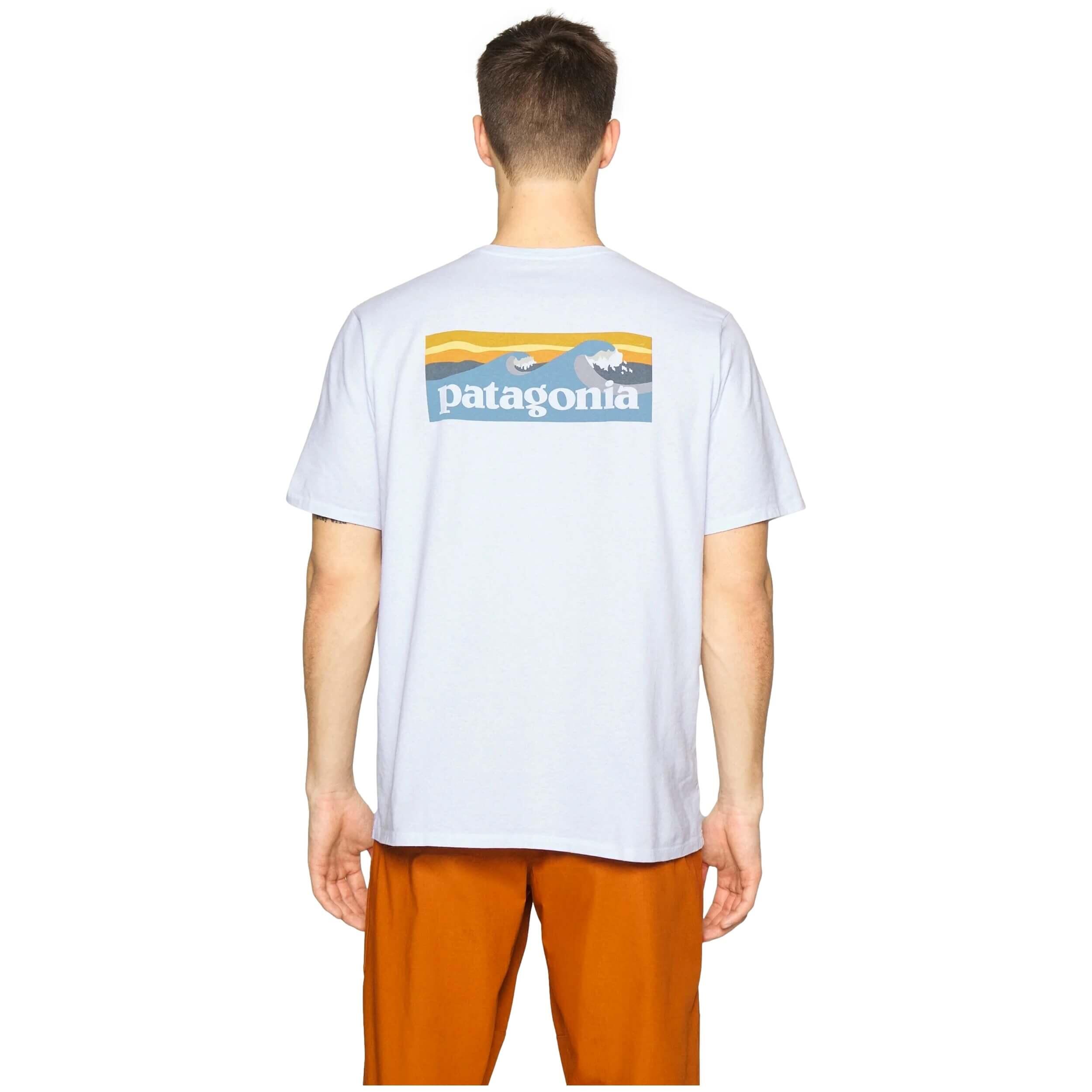 Maglietta da uomo Patagonia Boardshort Logo Pocket Responsibili 2/5
