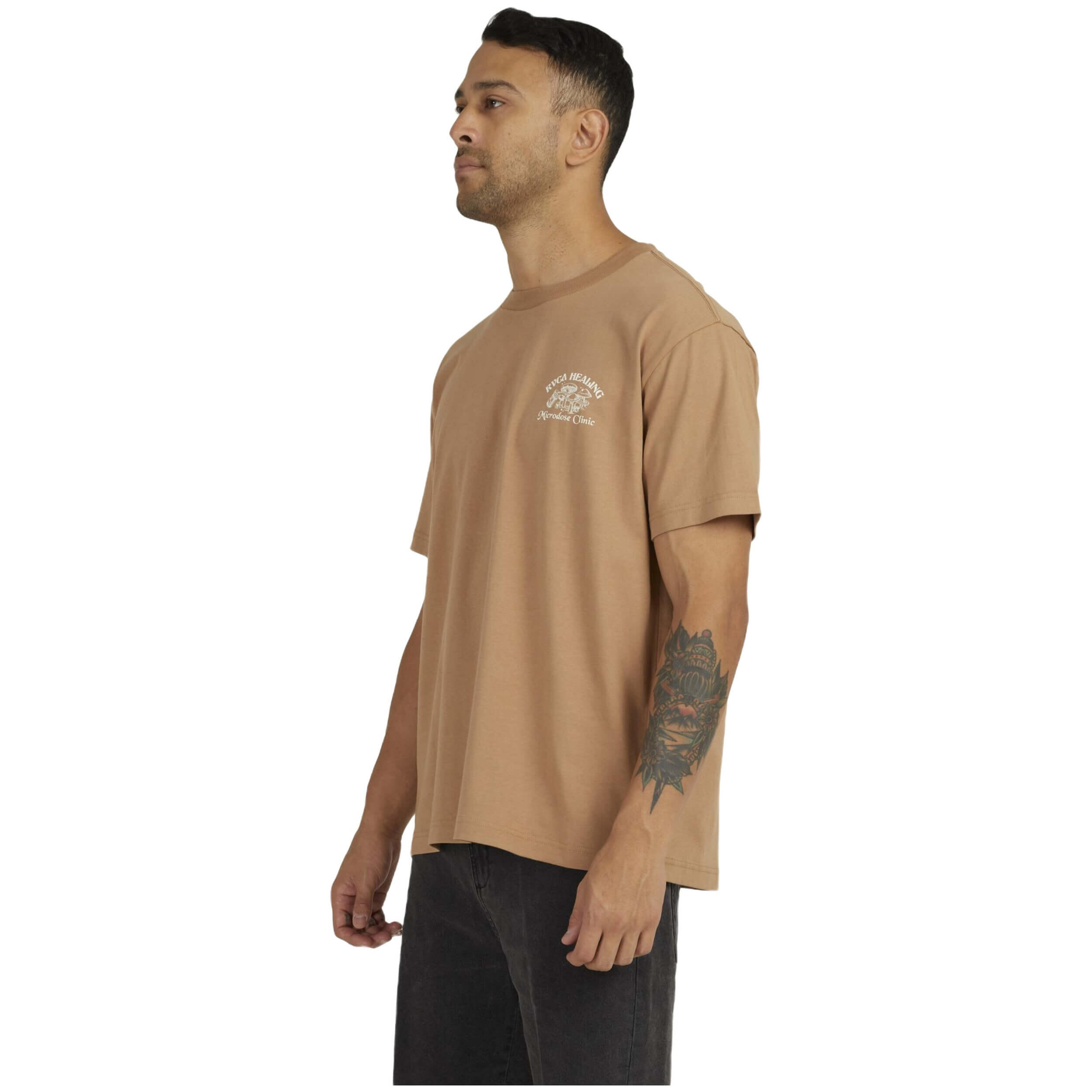 T-shirt Rvca modèle UVYZT00431-CLQ0 pour homme 3/6