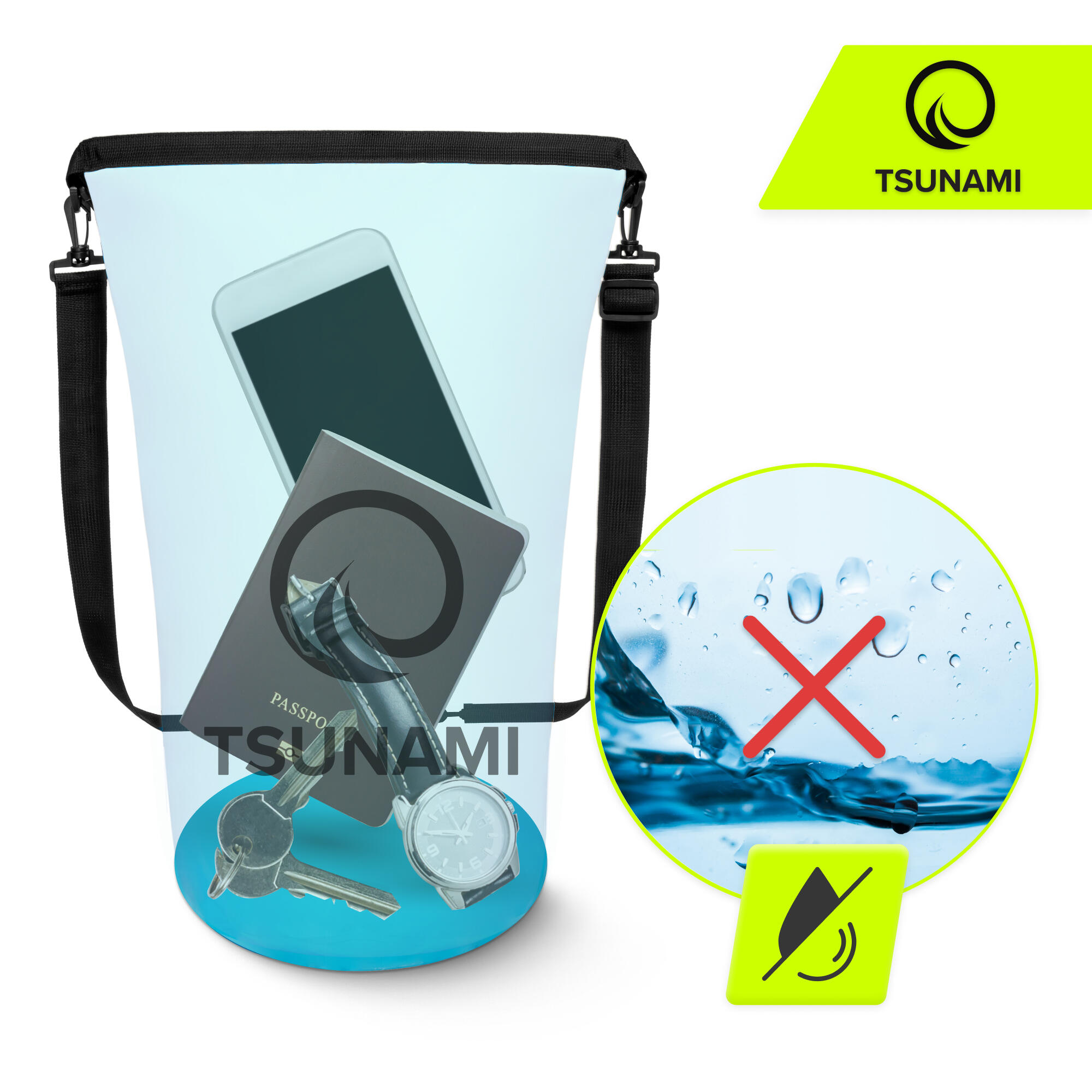 Vodotěsný vak TSUNAMI 5/7