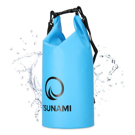 Trockensack 10L Wasserdichter Beutel Seesack Roll-Top Outdoor TSUNAMI