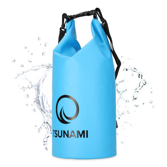 Trockensack 10L Wasserdichter Beutel Seesack Roll-Top Outdoor TSUNAMI