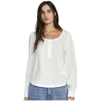 T-shirt met lange mouwen rvca model f3shrcrvf2-2720 voor vrouwen