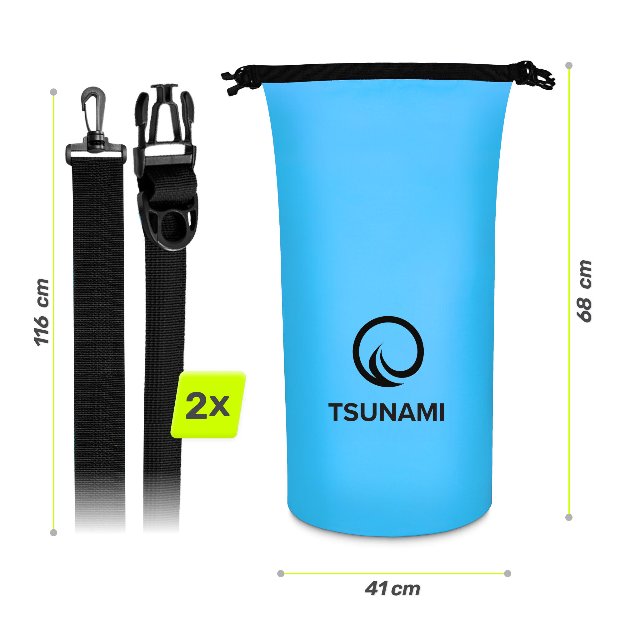 Vodotěsný vak TSUNAMI 3/7