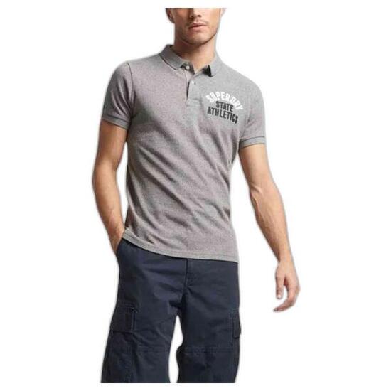 Polo à manches courtes Superdry modèle M1110349A-9QW pour homme