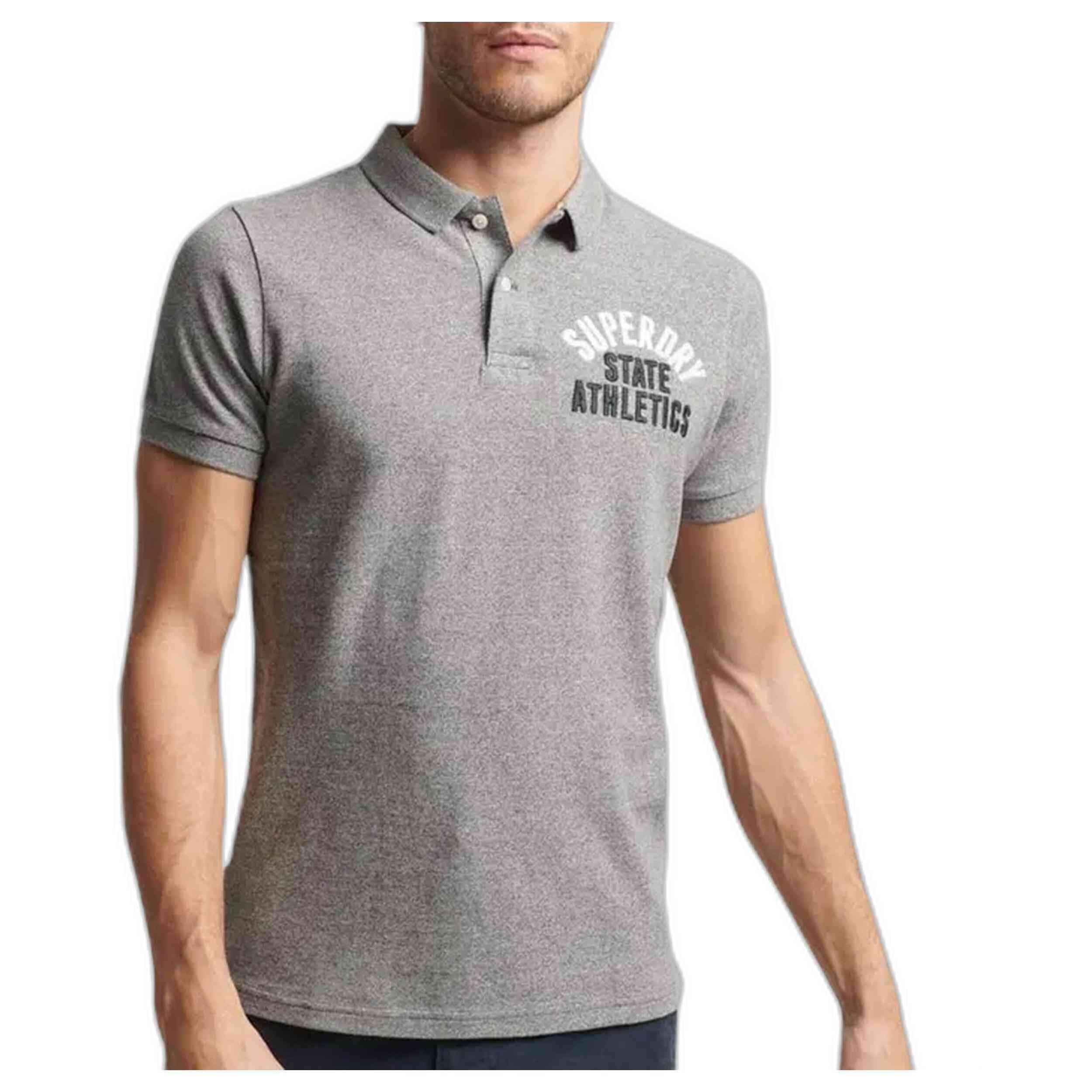 Polo a maniche corte Superdry modello M1110349A-9QW per uomini 3/4