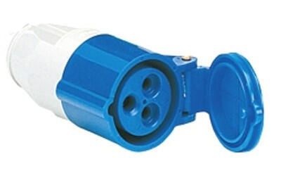 SENZA MARCA Enchufe de conexión hembra tipo P17 16A