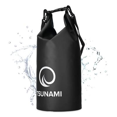 Waterdichte tas dry bag tsunami watersport sup rafting pvc roll-top 10l