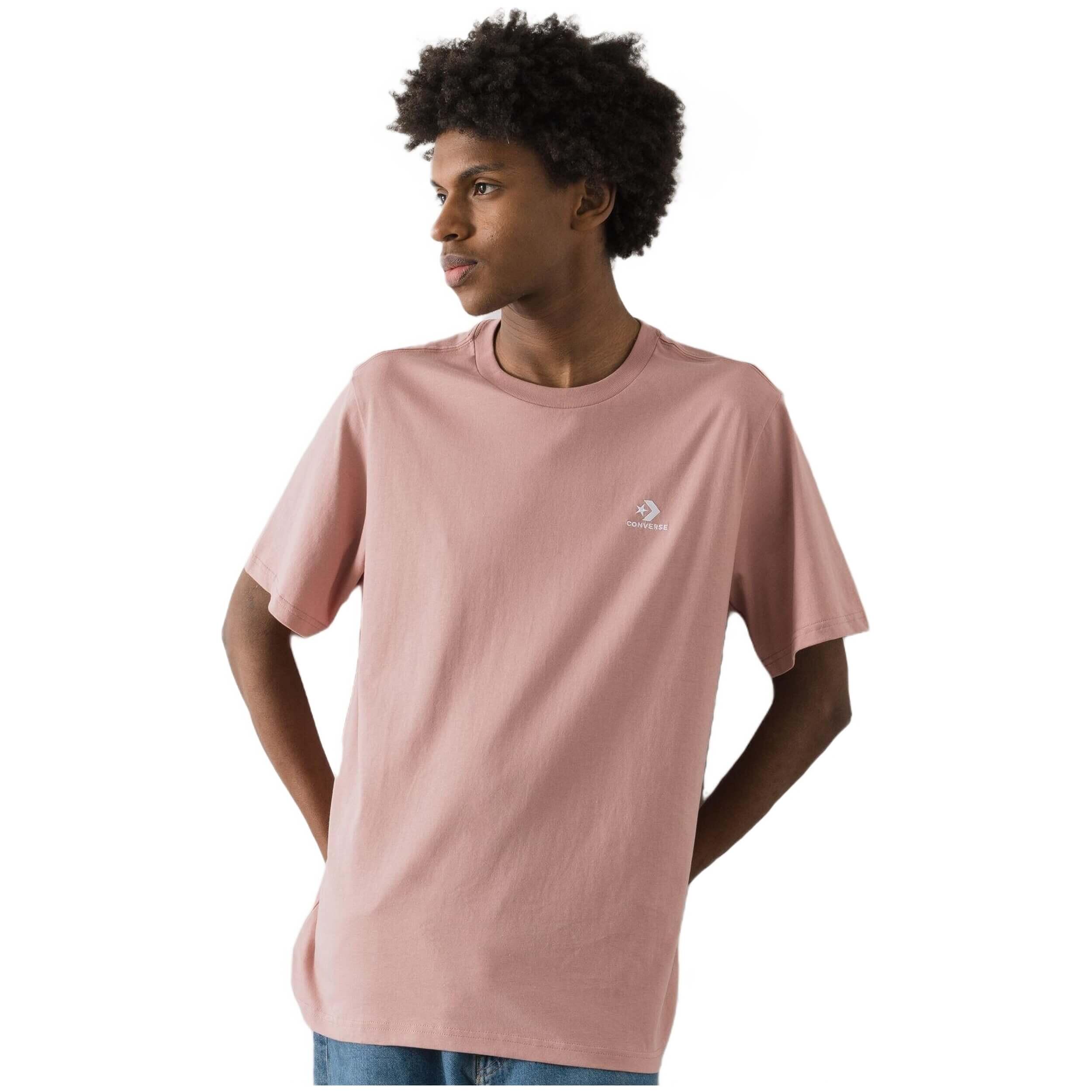 T-shirt Converse modèle 10023876-A13 pour unisexe 2/5