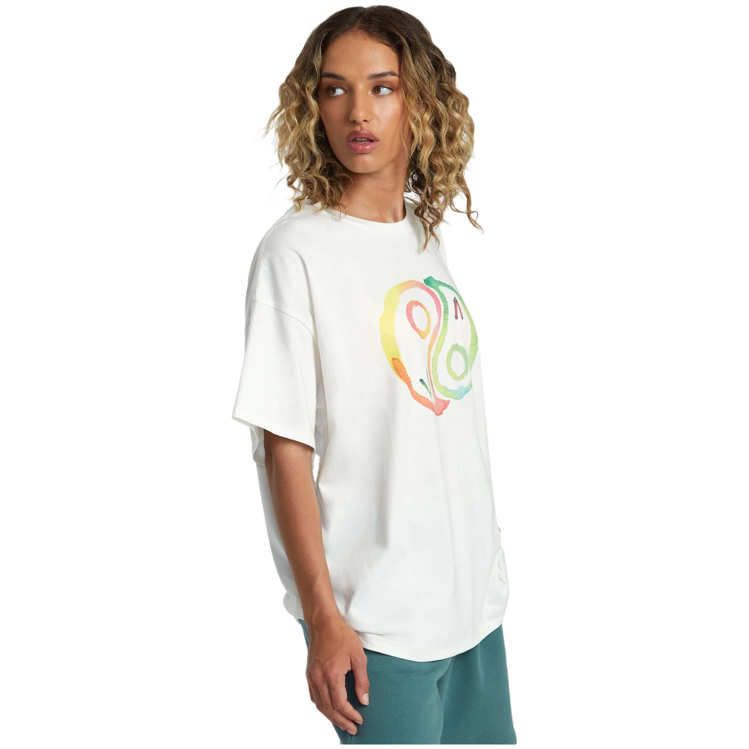 T-shirt Rvca modelo AVJZT00773-VWT para mulheres 5/7