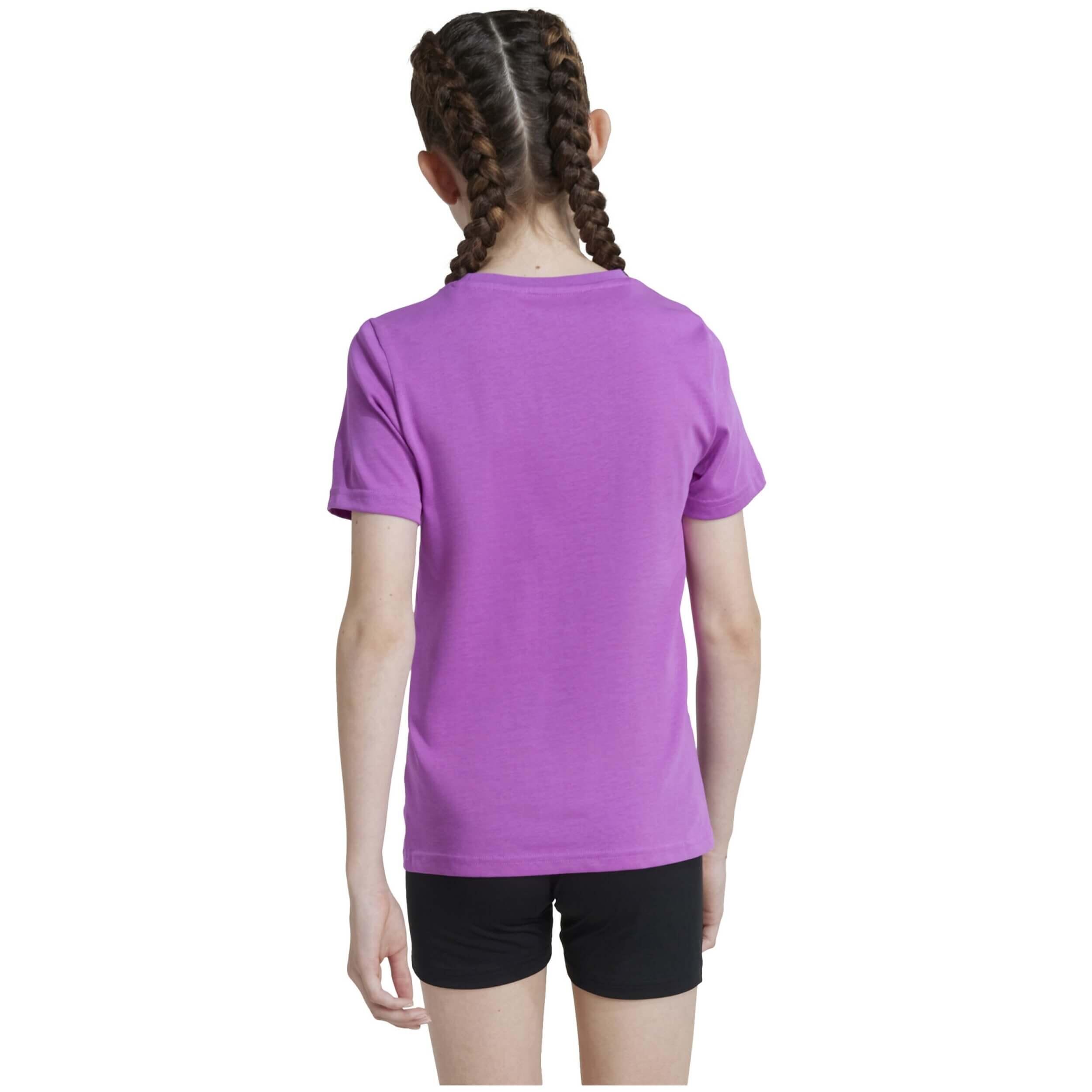 Maglia a maniche corte Adidas modello IY8141 per ragazze 3/3