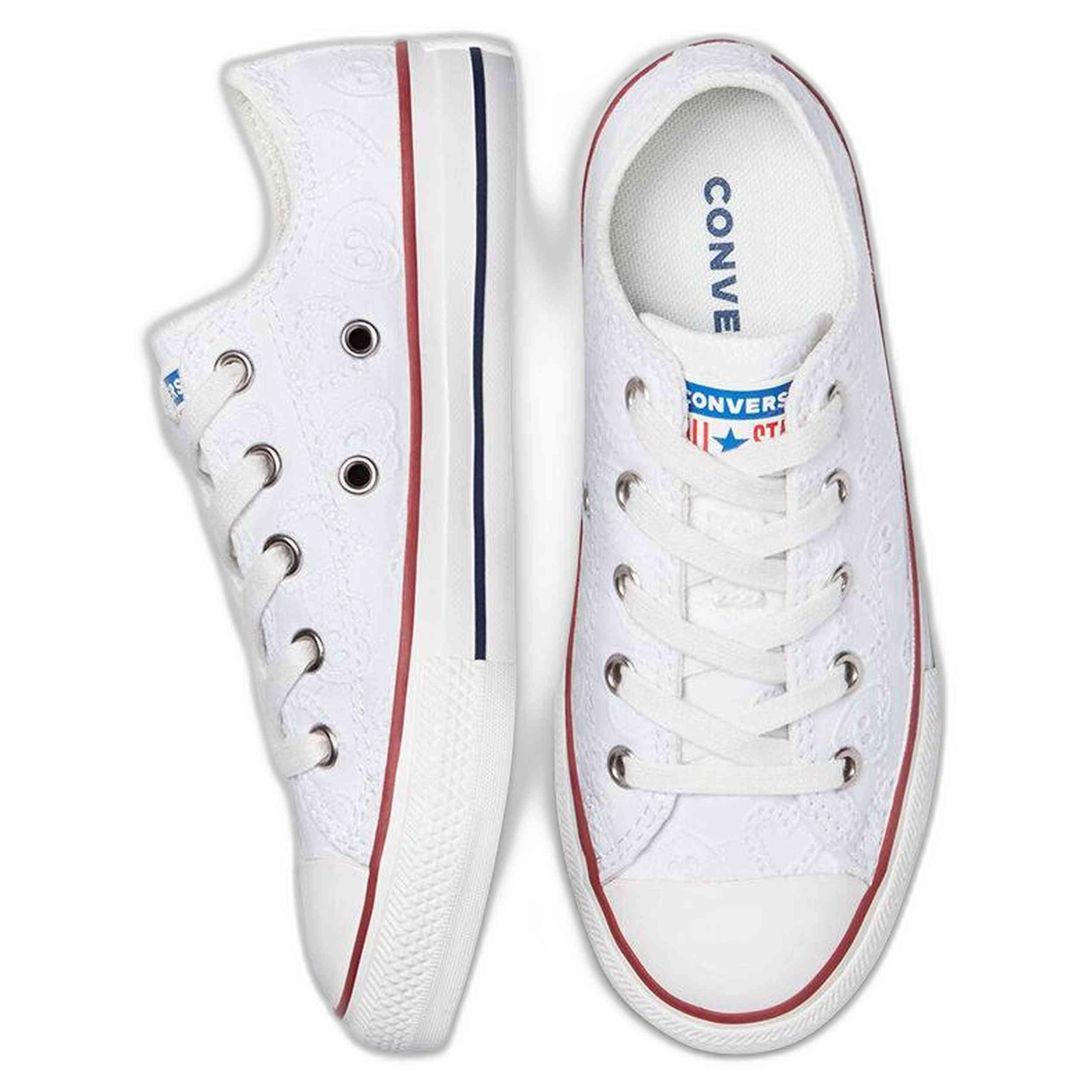 Baskets Converse modèle 671098C-102 pour filles 2/4