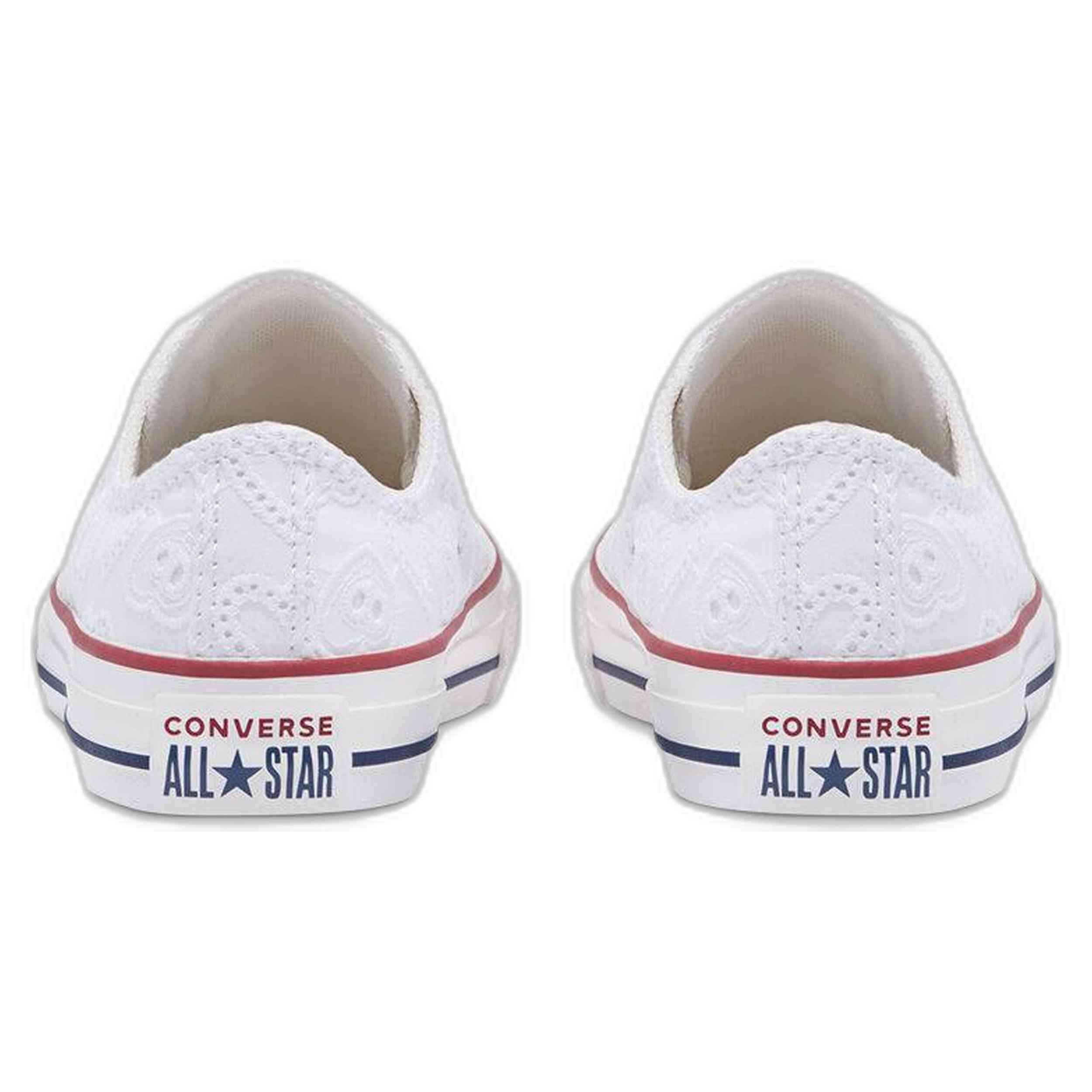 Baskets Converse modèle 671098C-102 pour filles 3/4