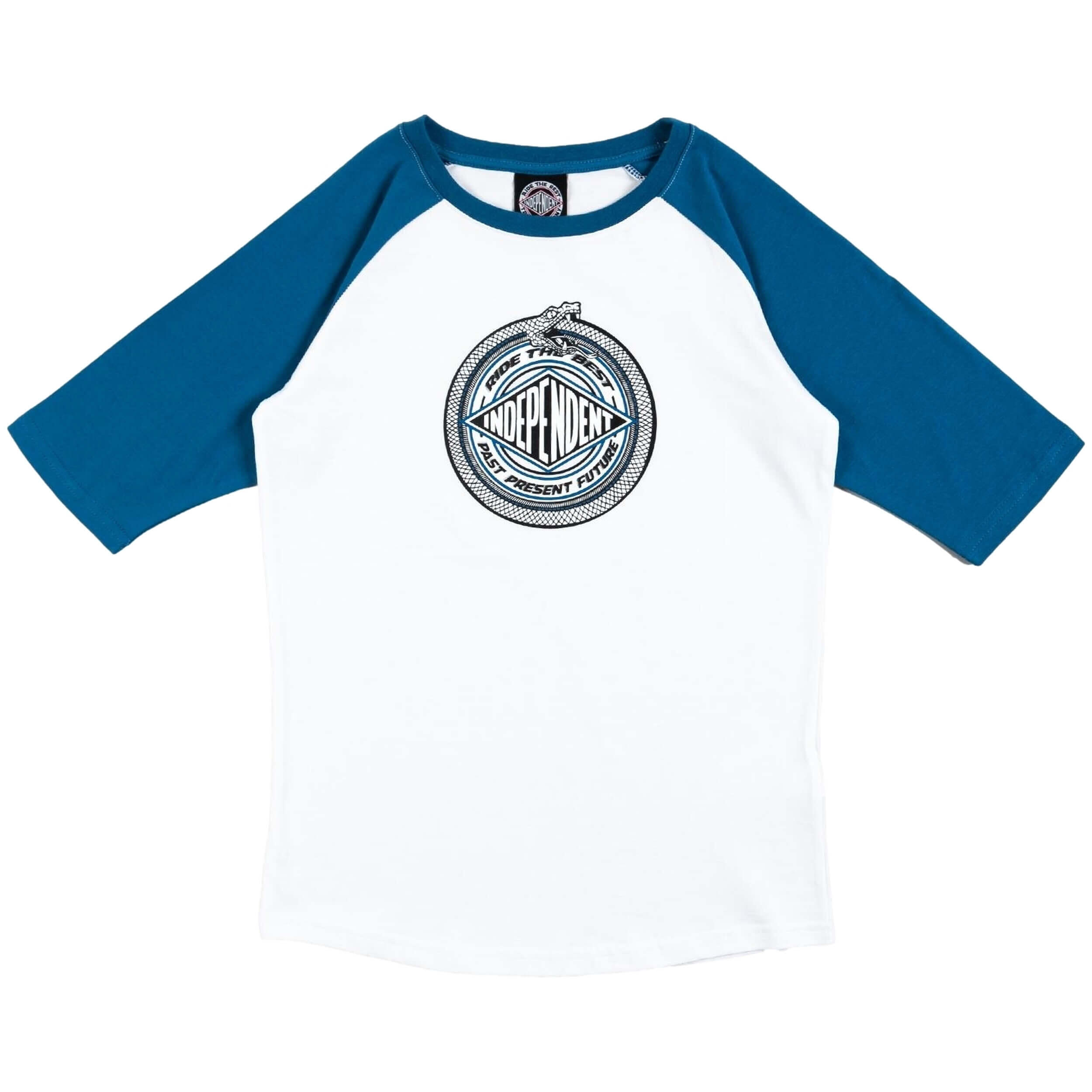 Camiseta de manga corta Independent modelo 005-WHT para niños unisex 1/1