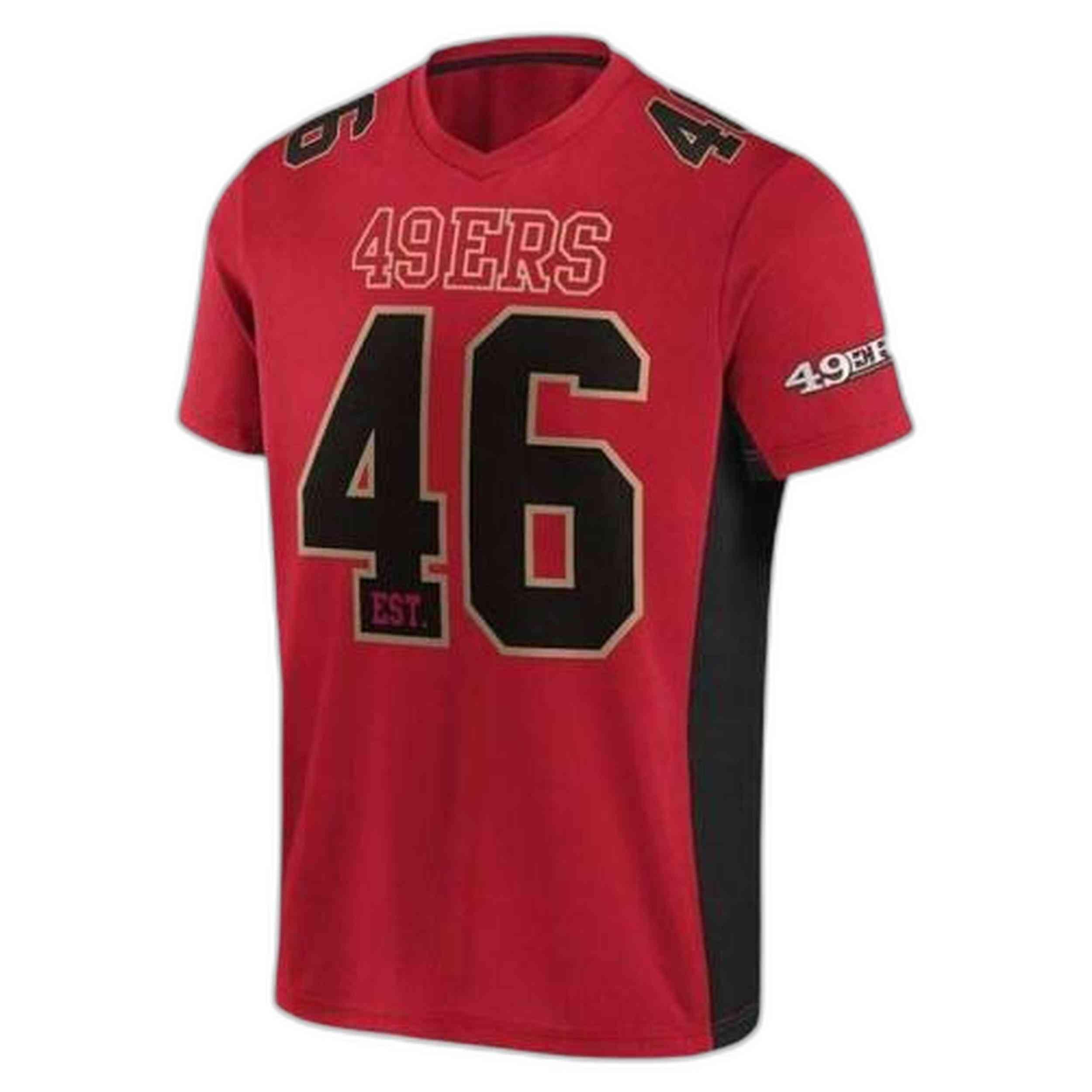 Camiseta de manga corta Fanatics modelo 007U-5536-73-02 para hombre 1/2