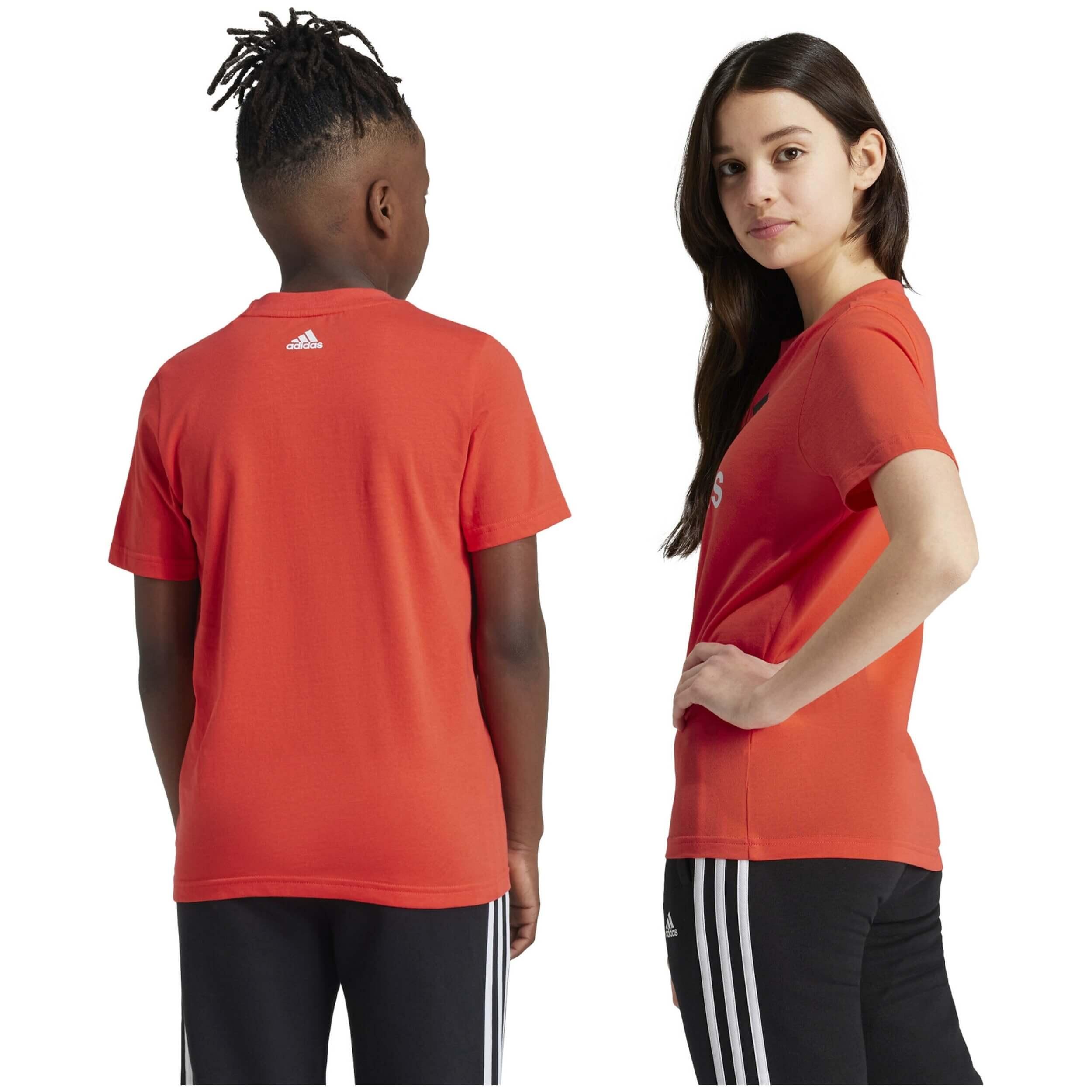 Maglia a maniche corte Adidas modello IX9528 per unisex ragazzi 3/5