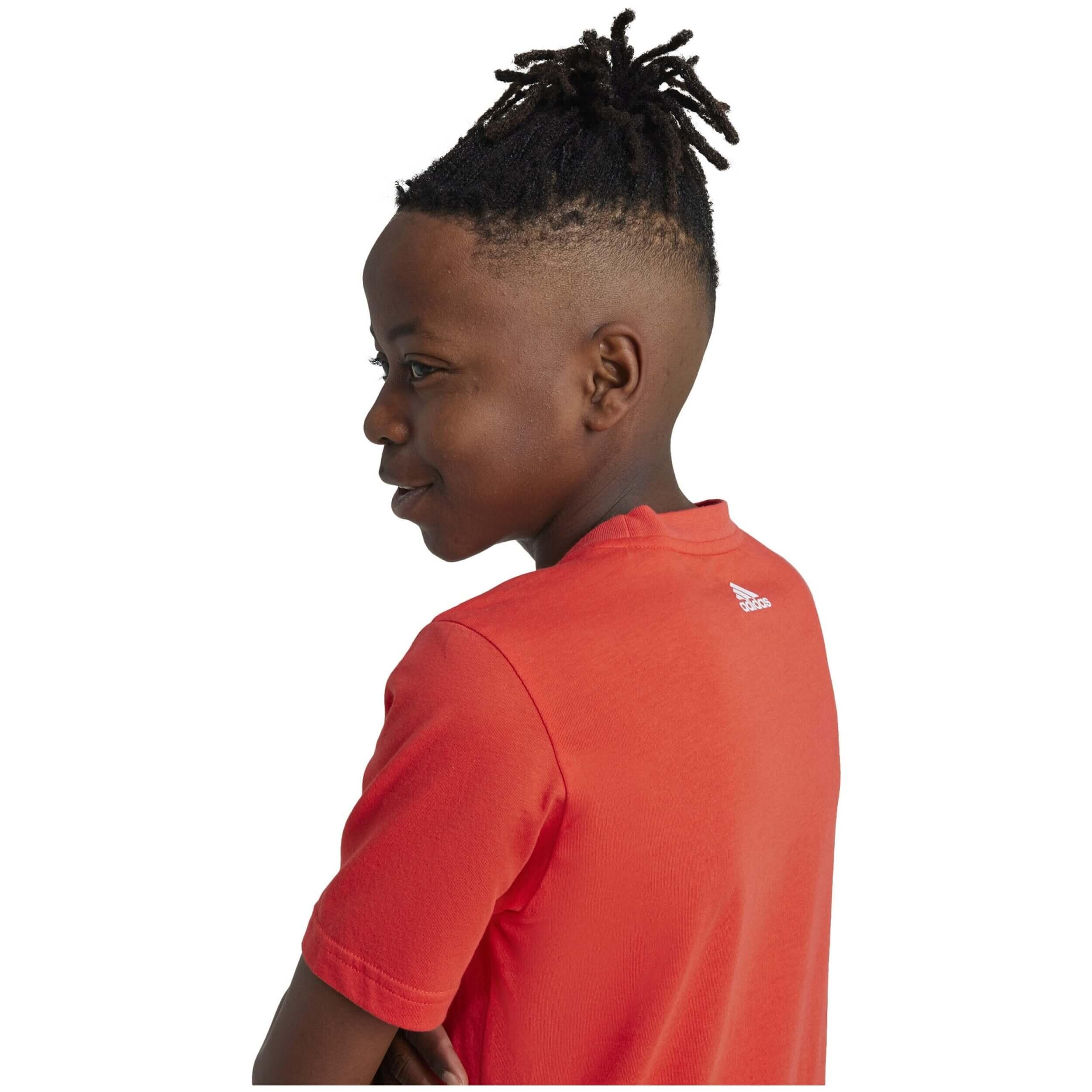 Maglia a maniche corte Adidas modello IX9528 per unisex ragazzi 5/5