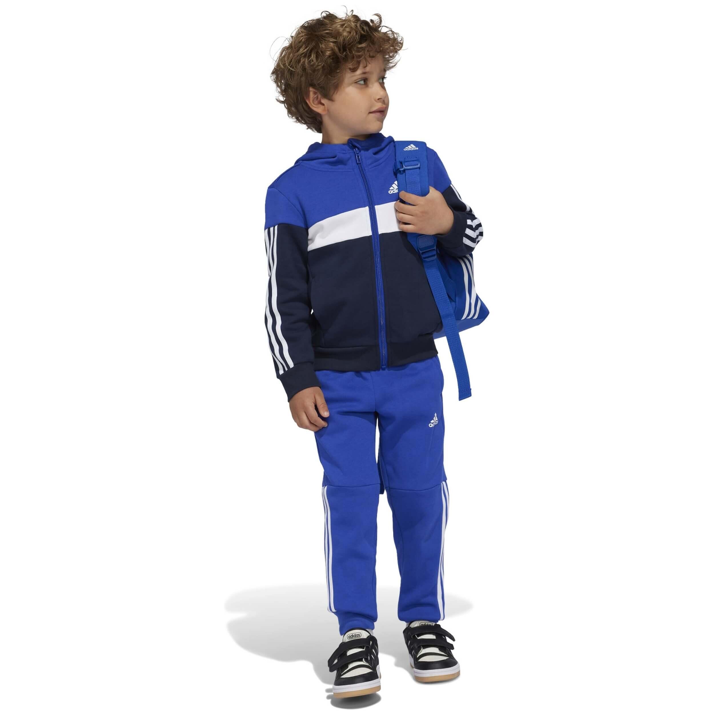 Fato de treino completo Adidas modelo IY1812 para crianças unissex 4/5