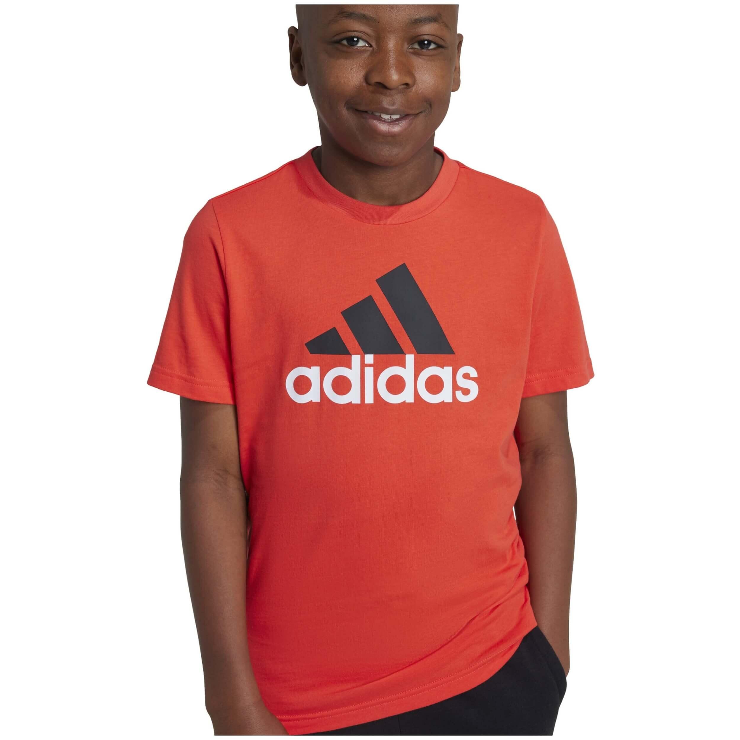Maglia a maniche corte Adidas modello IX9528 per unisex ragazzi 4/5