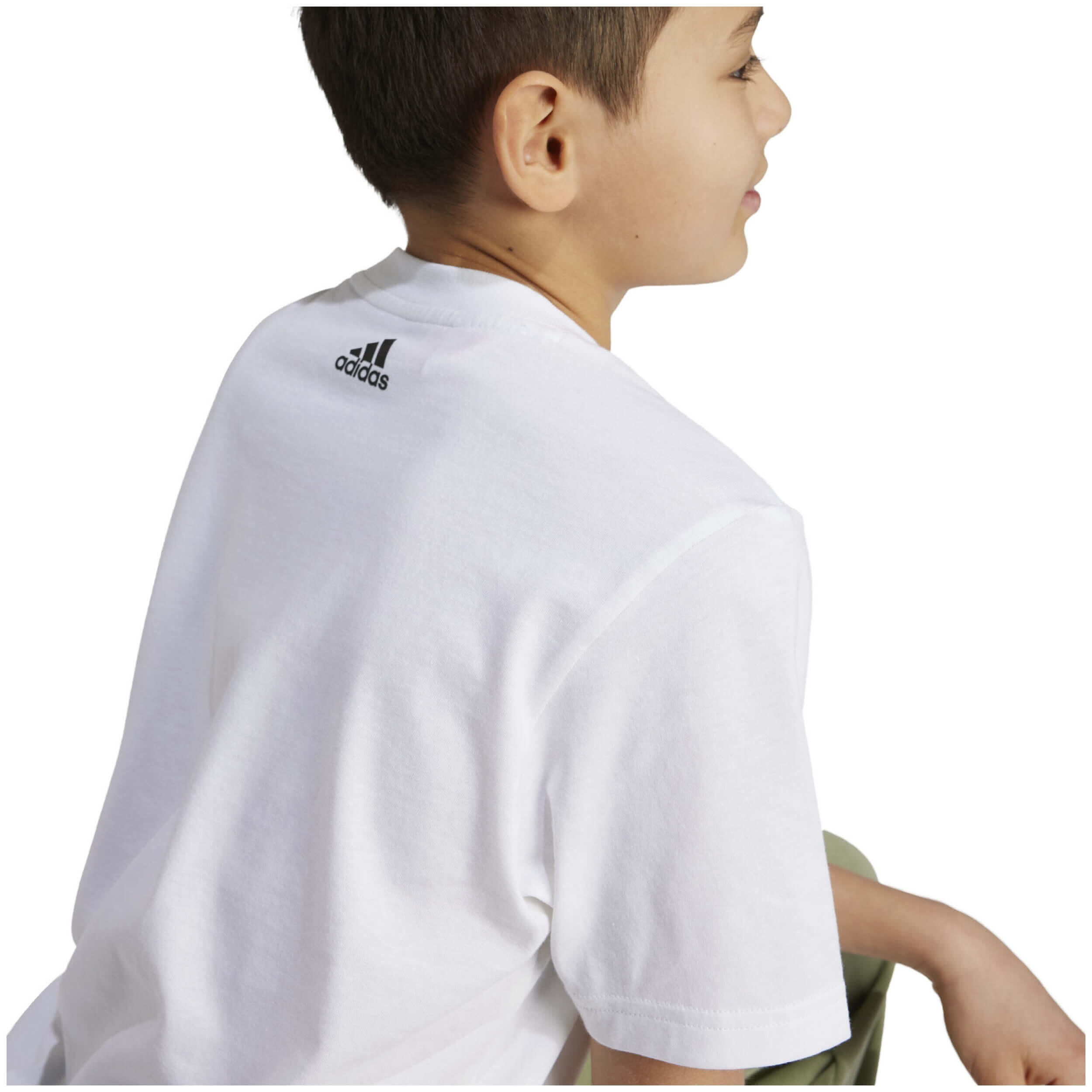 Maglia a maniche corte Adidas Essentials 2 Big Logo per ragazzi 3/4