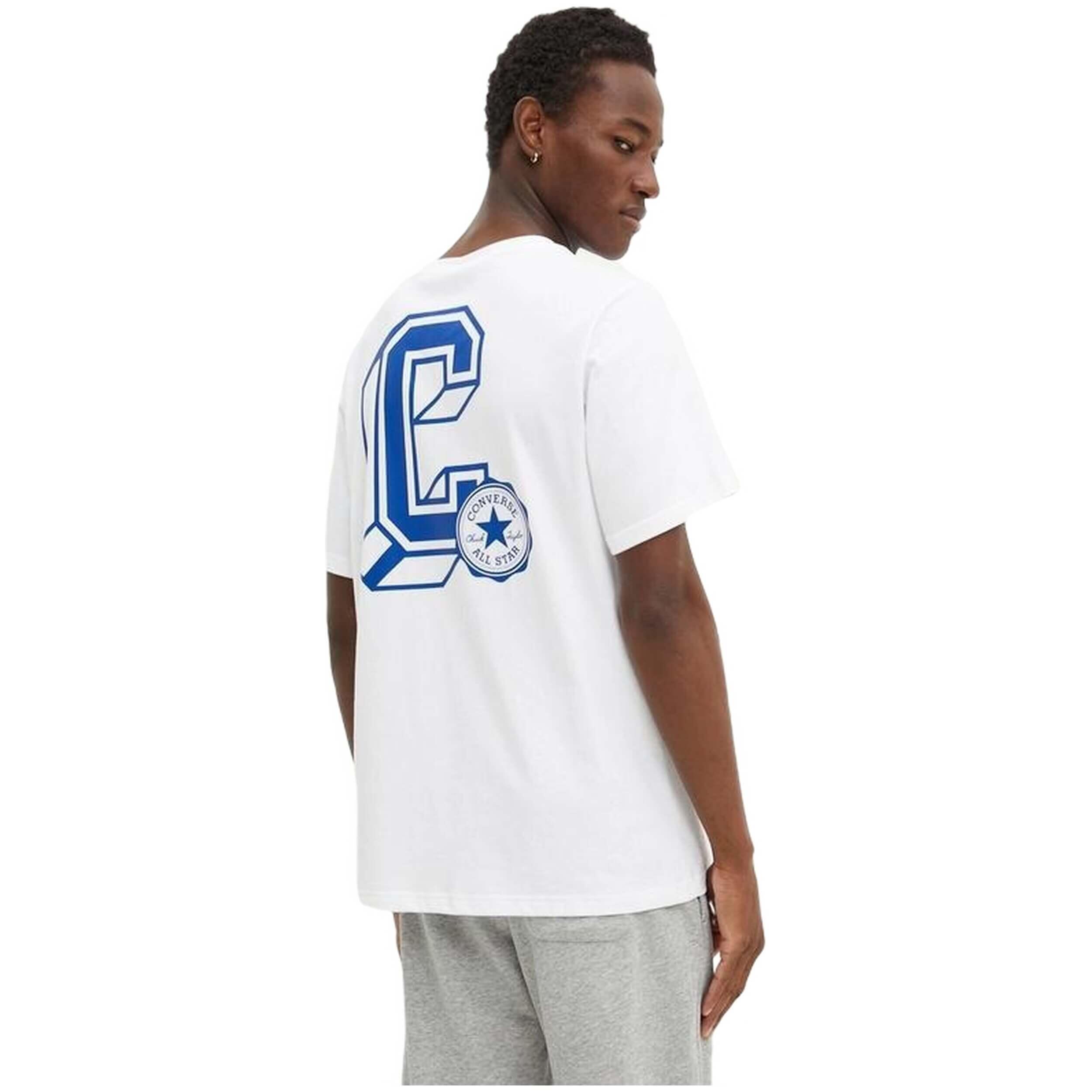 Kurzarmshirt Converse Modell 10026700-A02 für männer 2/4