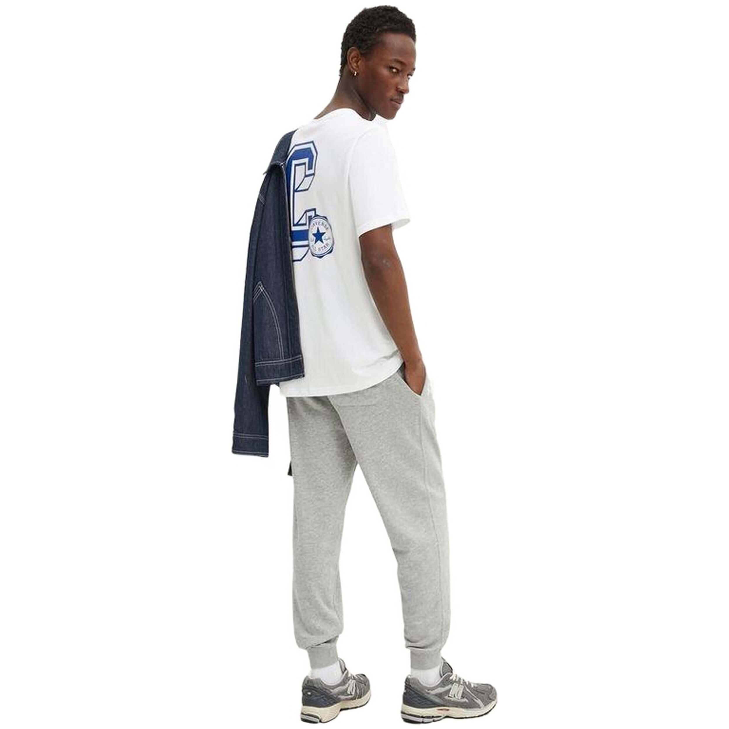 Kurzarmshirt Converse Modell 10026700-A02 für männer 4/4