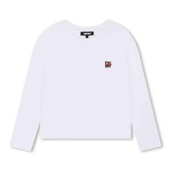 T-shirt à manches longues Dkny modèle D62066_10P pour filles