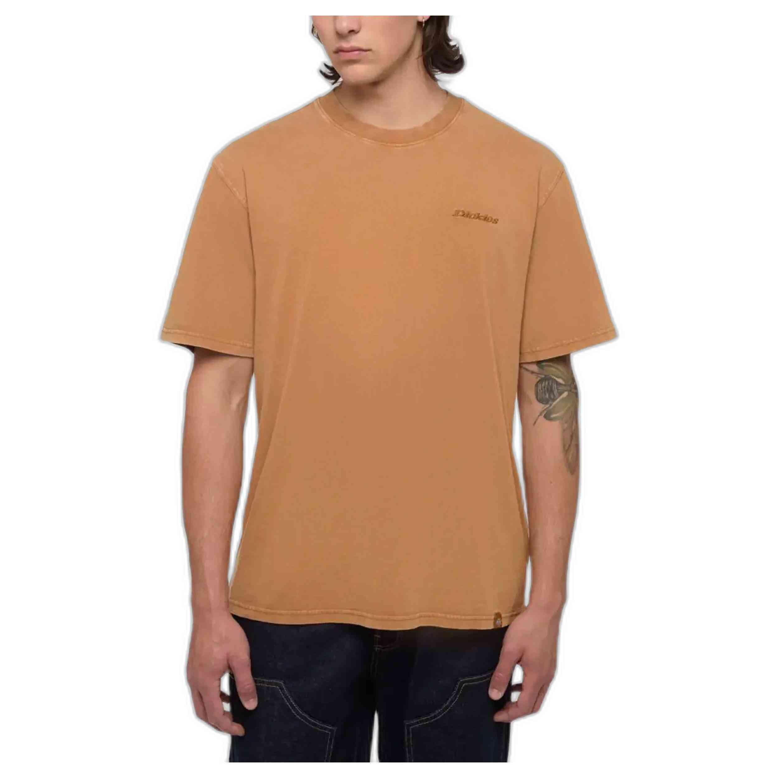 Dickies - T-shirt Dickies Plentywood Pour Homme - T-shirt Manches Courtes - Marron - Decathlon