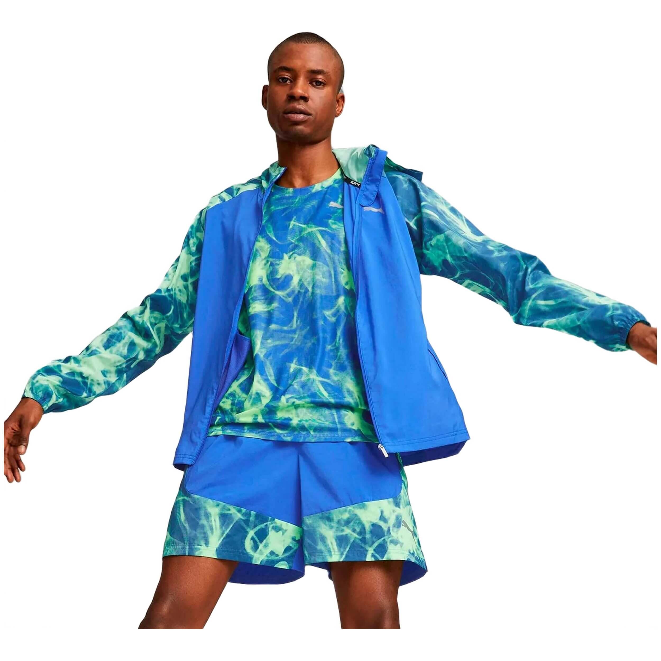 Veste Puma Run Favorite AOP pour homme 3/5