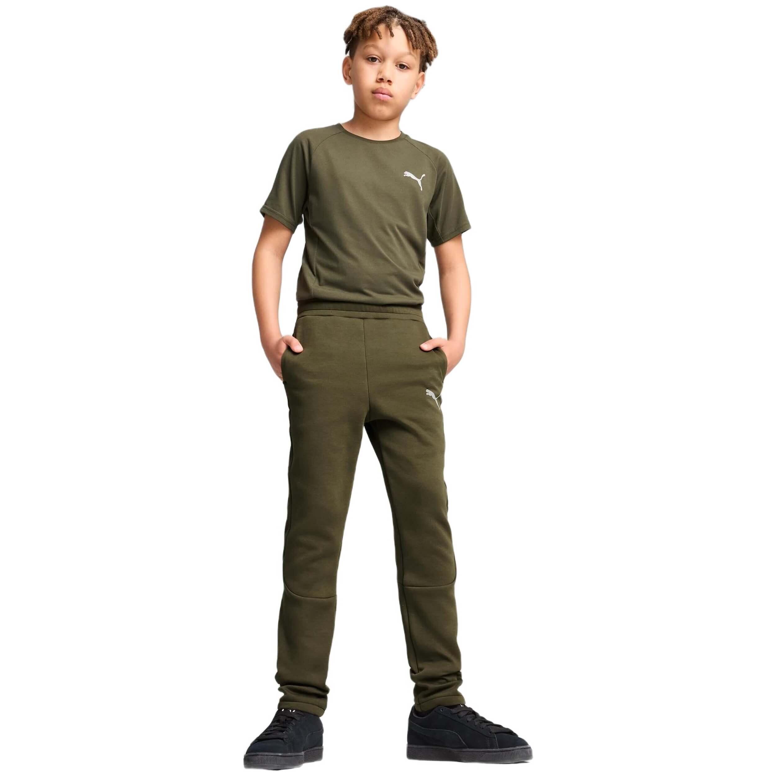 Pantalon largo Puma Evostripe para niños 3/5