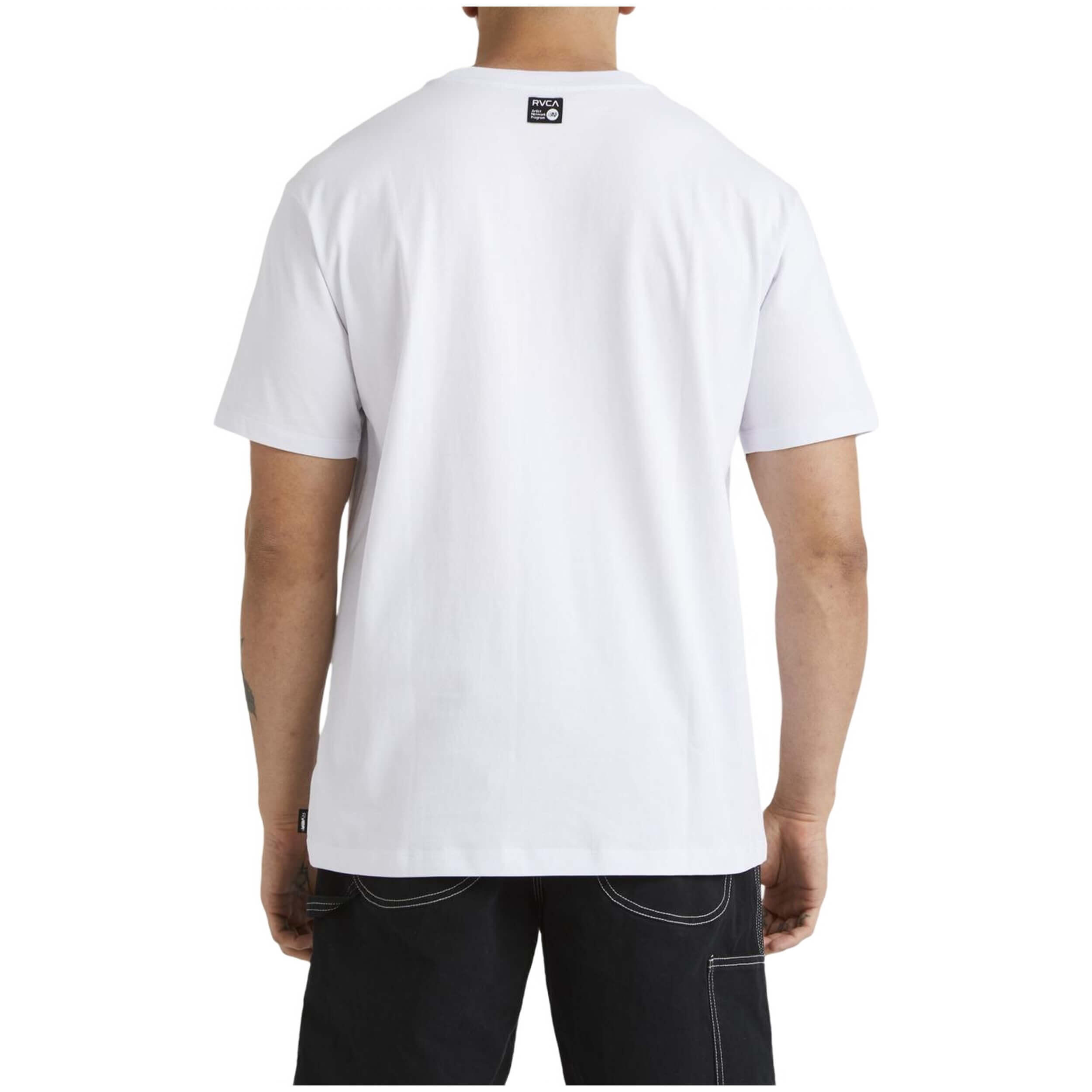 T-shirt Rvca modèle UVYZT00797-WHT pour homme 2/5