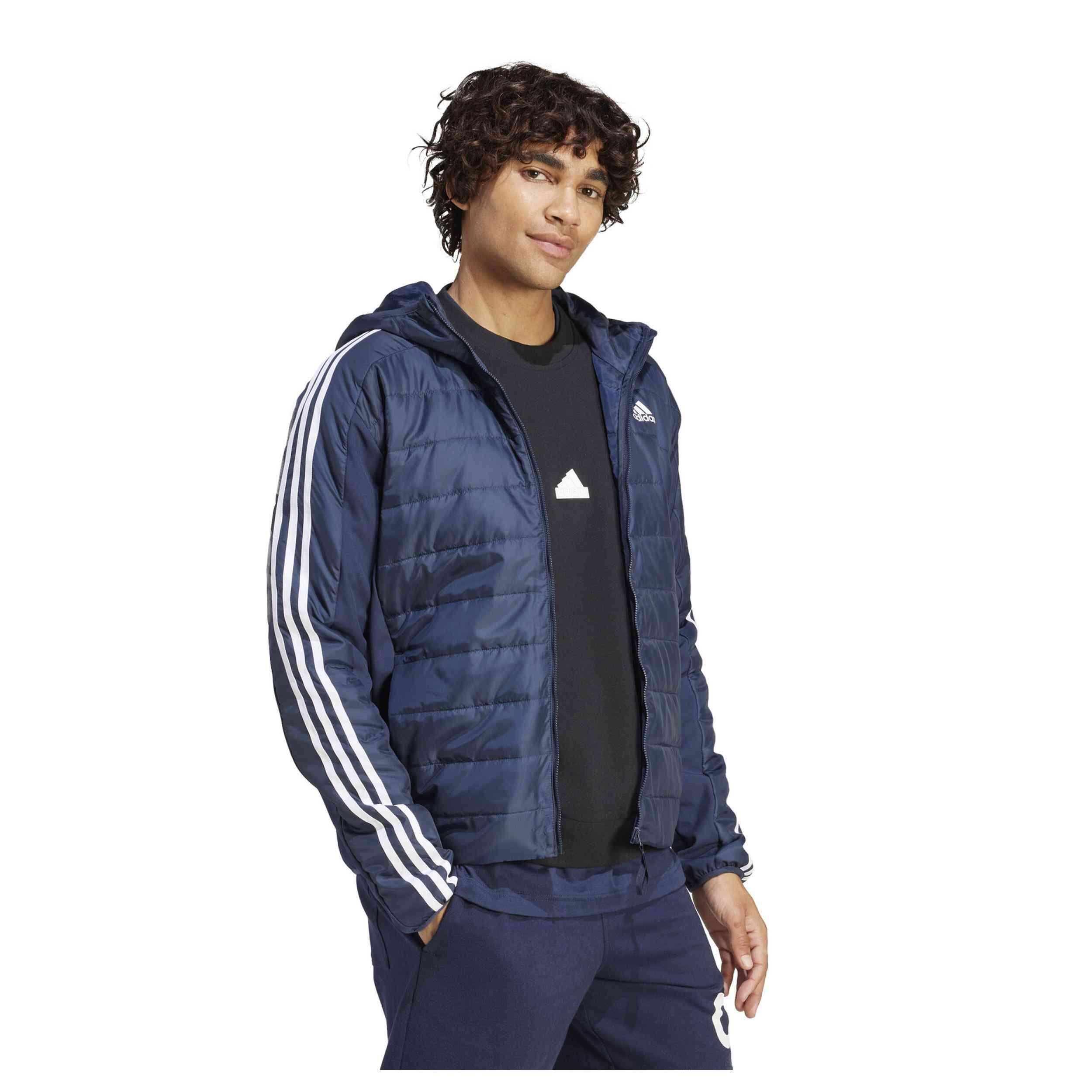 Casaco Adidas Essentials 3 Stripes In Hyb para homem 2/5