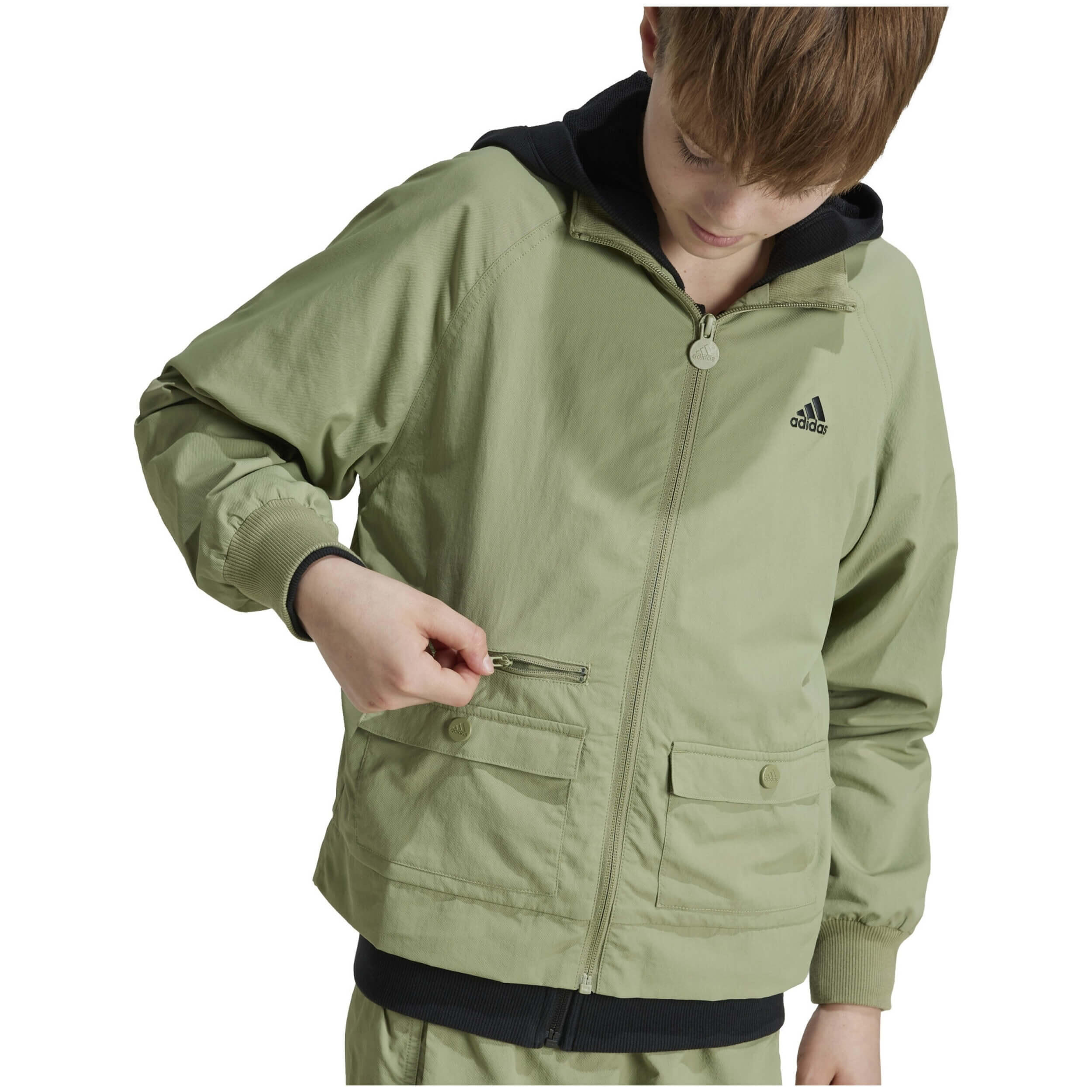 Chaqueta Adidas Street Jam para niños 3/4