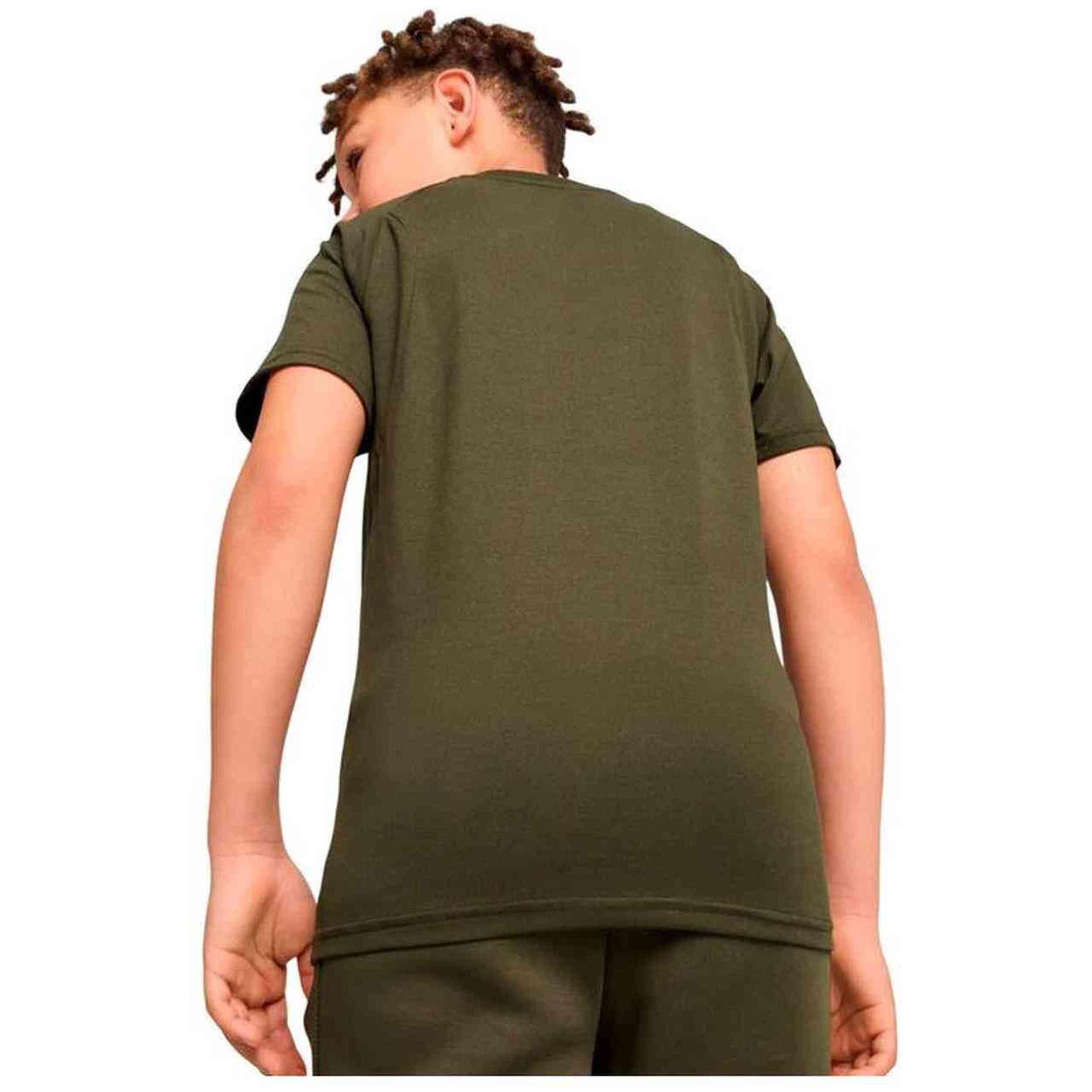 Maglia a maniche corte Puma modello 681802-70 per unisex ragazzi 4/4
