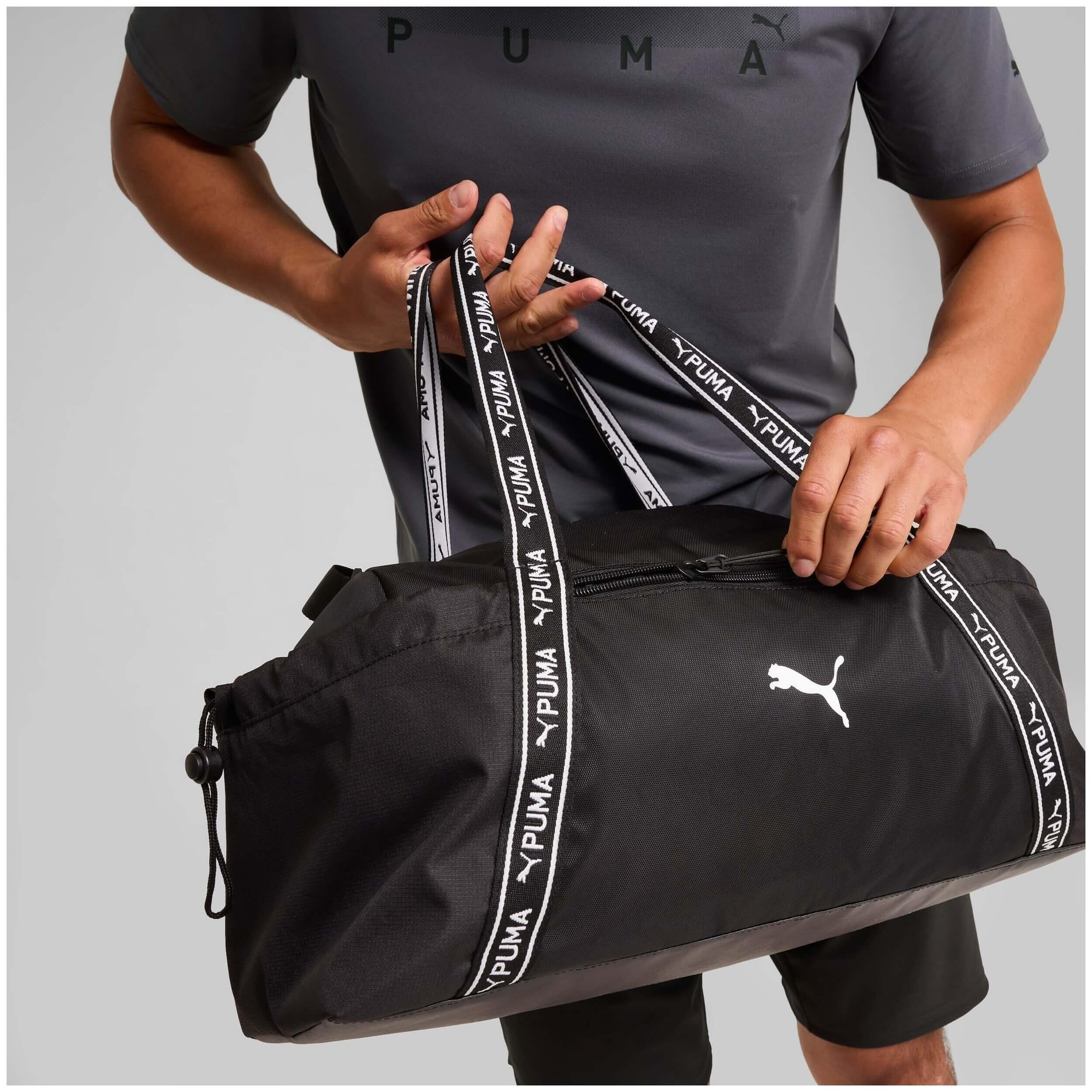 Bolsa de gimnasio Puma modelo 090780-01 para hombre 3/8