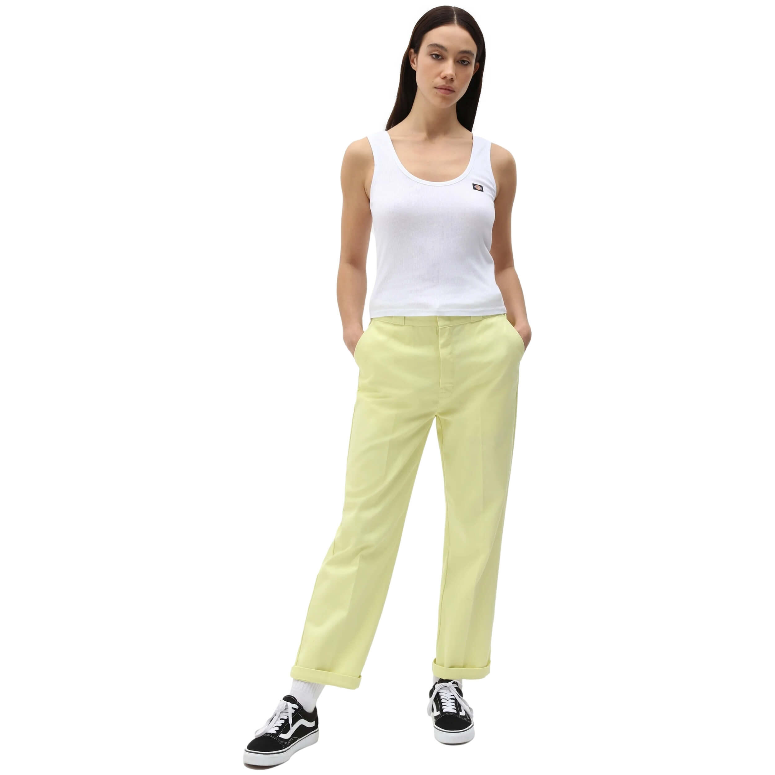 Debardeur Dickies modèle DK0A4XB9WHT pour femmes 2/5
