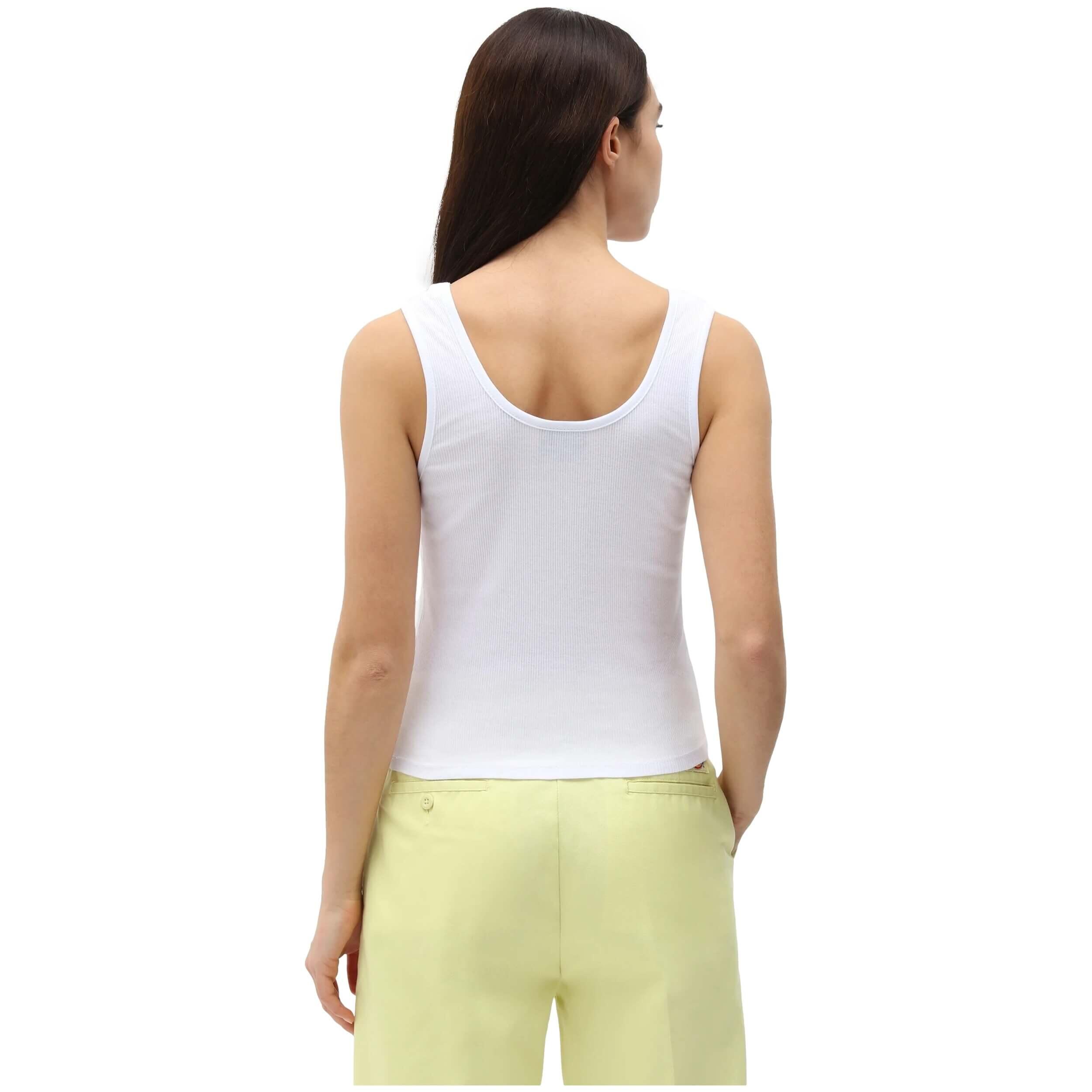 Debardeur Dickies modèle DK0A4XB9WHT pour femmes 3/5