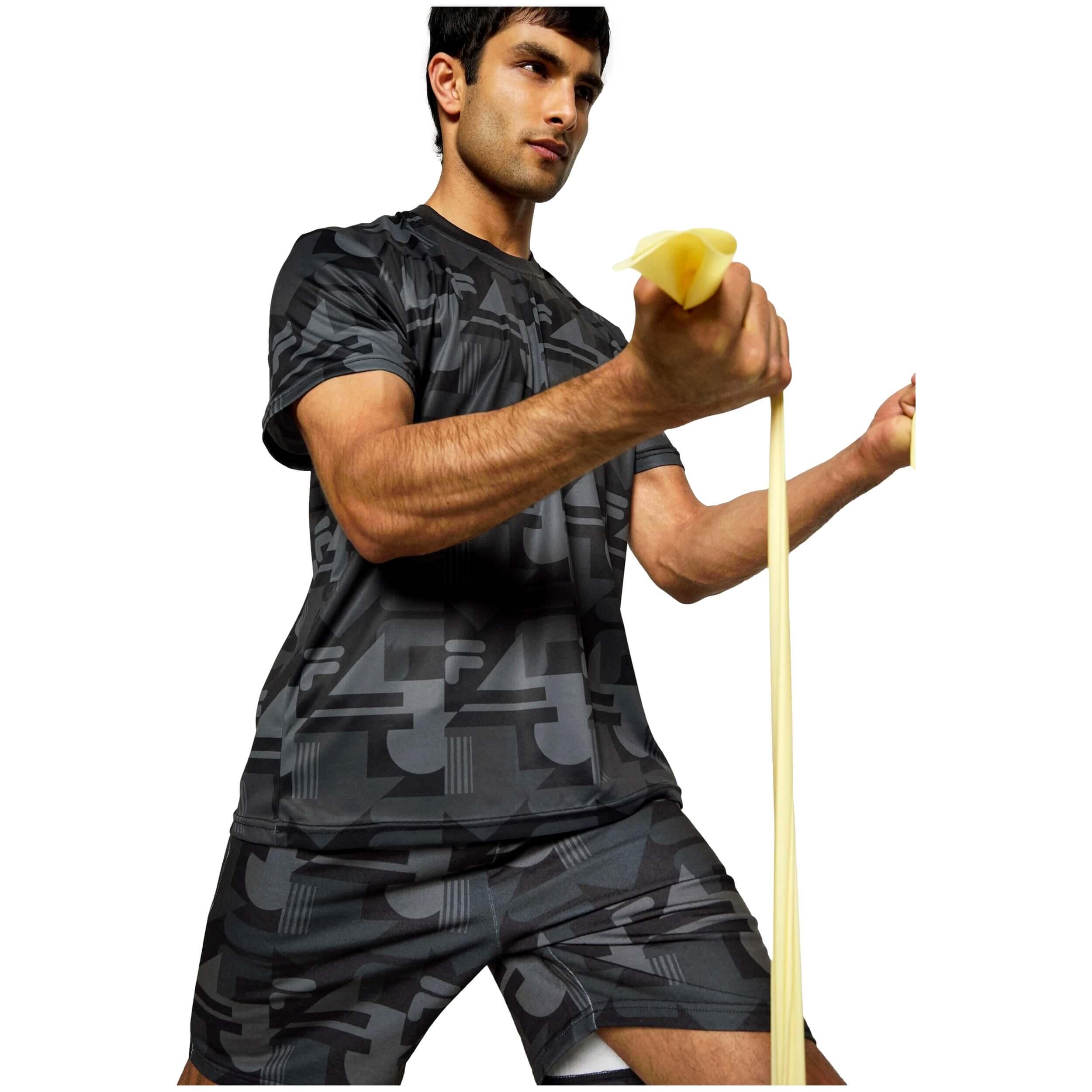 Camiseta de manga corta Fila RECANTI AOP para hombre 4/6
