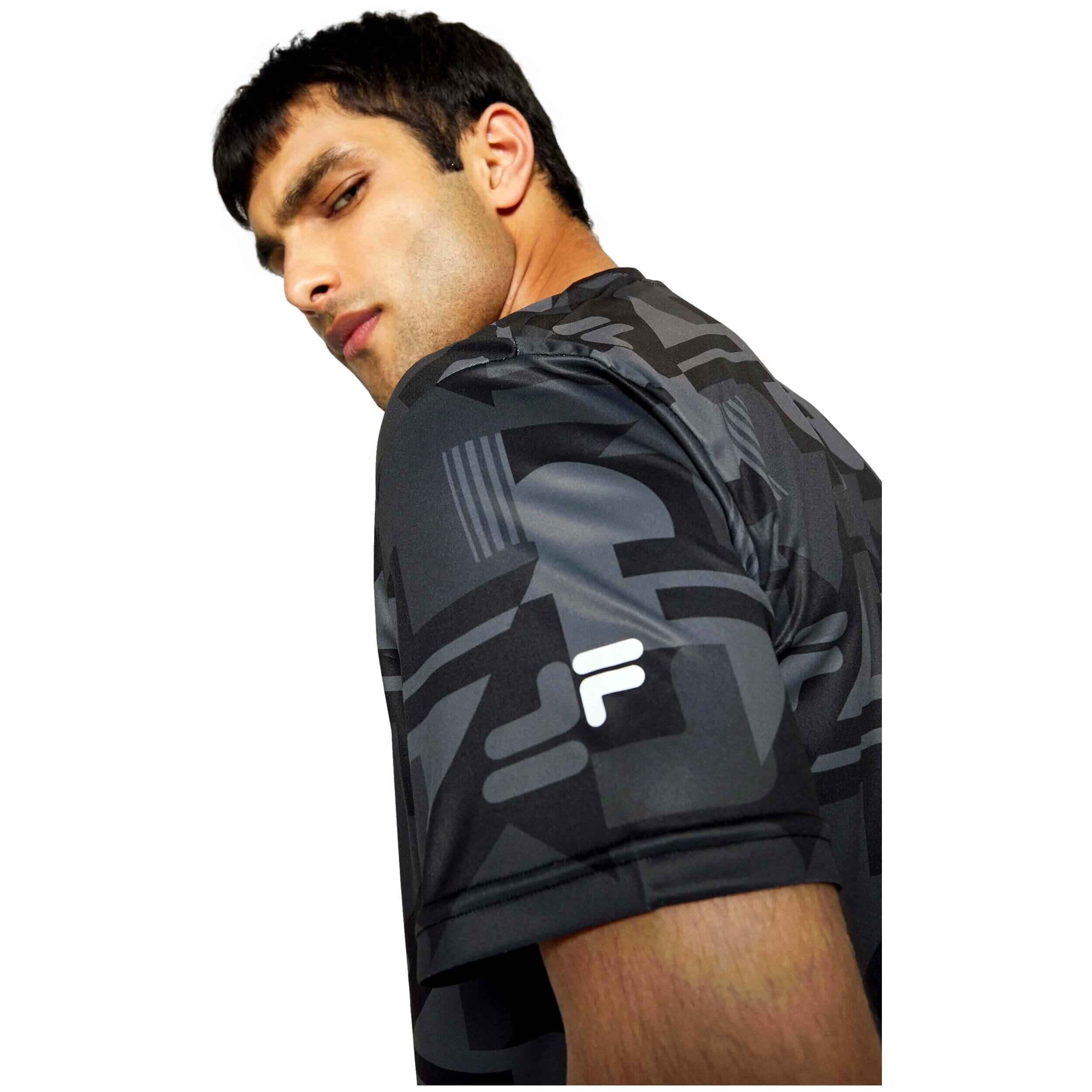 Camiseta de manga corta Fila RECANTI AOP para hombre 6/6