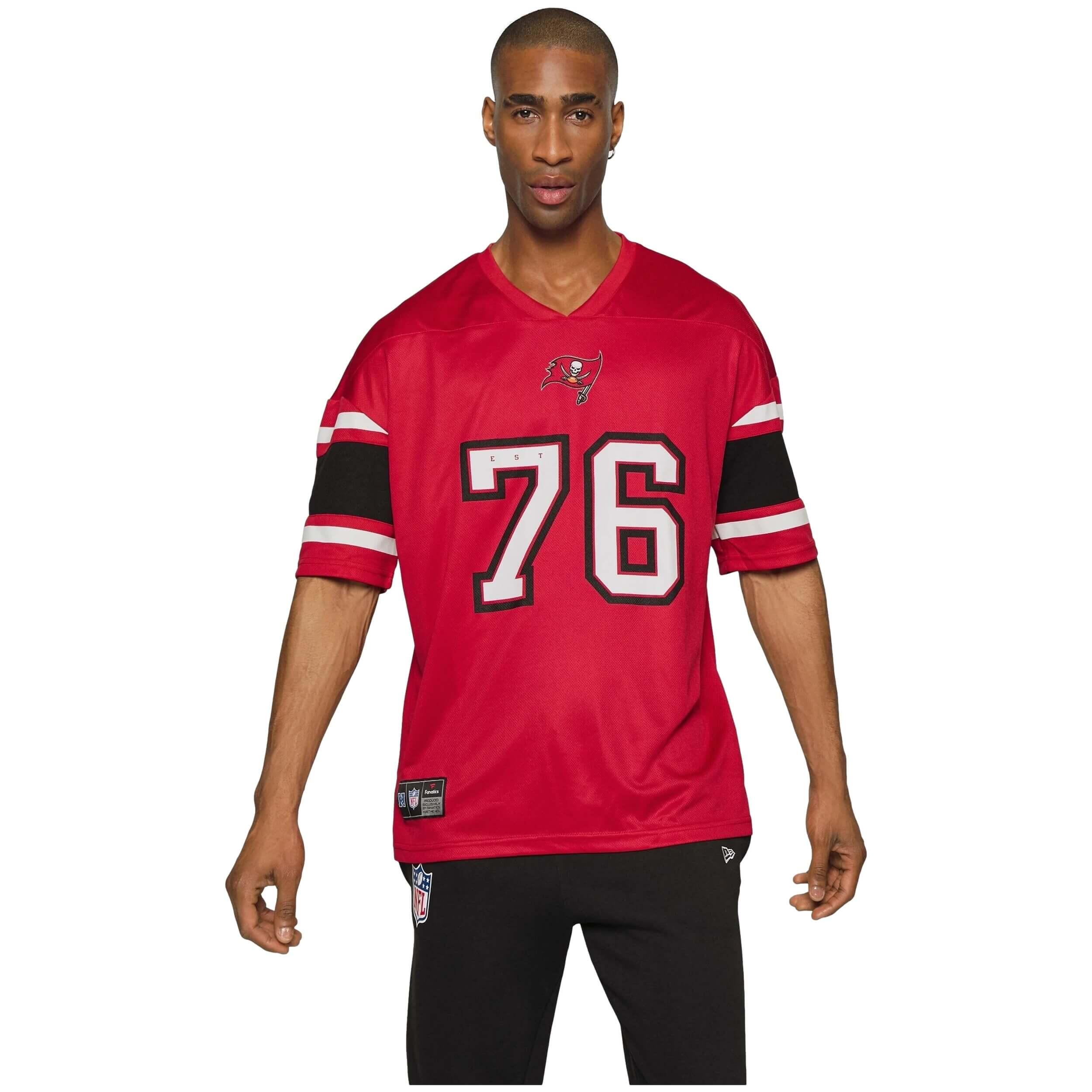 Camiseta de futbol americano Fanatics modelo 6632MREDBUCFHE-RED para hombre 1/5