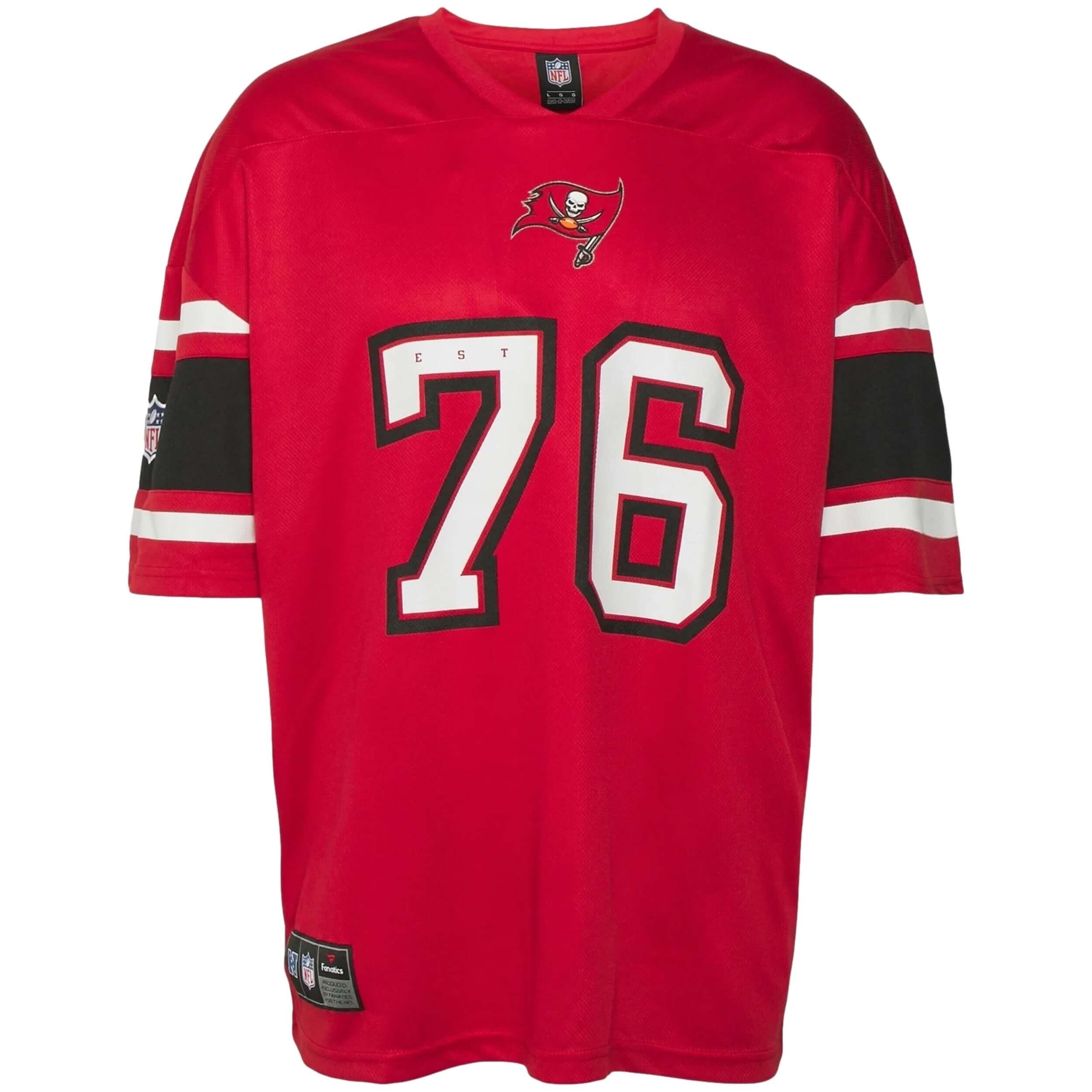 Camiseta de futbol americano Fanatics modelo 6632MREDBUCFHE-RED para hombre 4/5