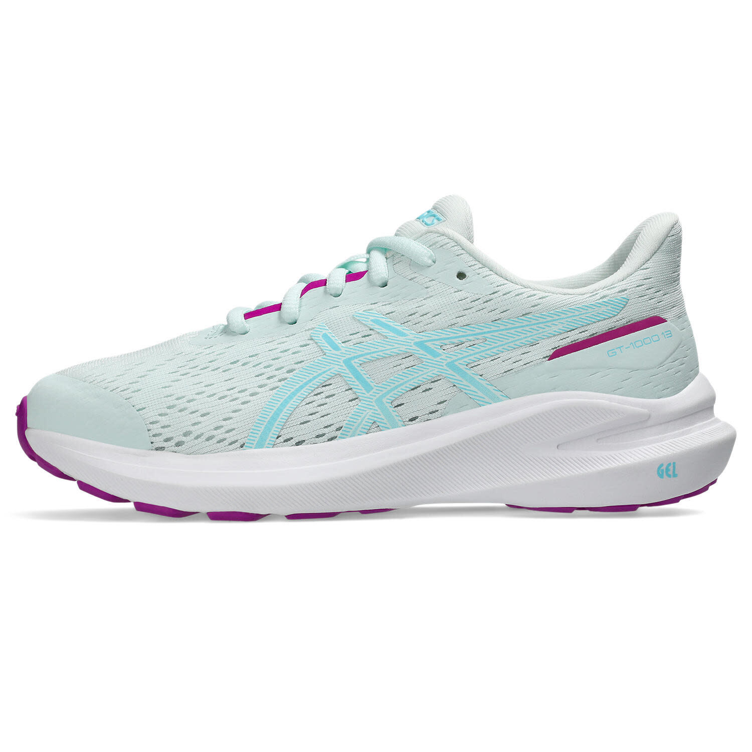 Chaussures De Running Enfants - ASICS GT-1000 13 GS - Soothing Sea/Bright Cyan 3/6