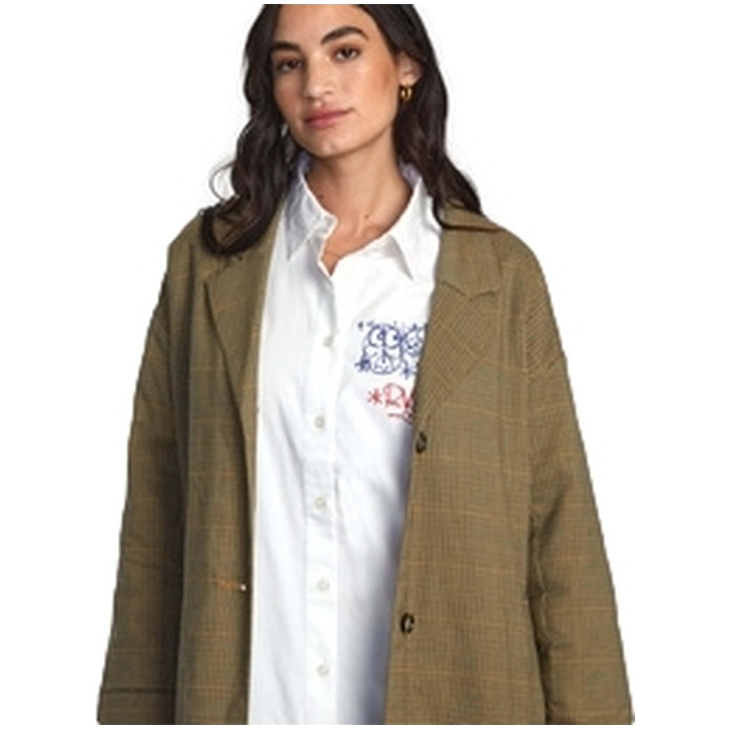 Jas Rvca model AVJJK00181-TAN voor vrouwen 3/4