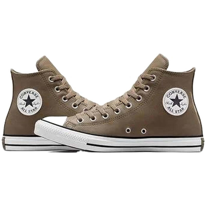 Tenisi Converse Chuck Taylor All Star din piele ecologică, model înalt