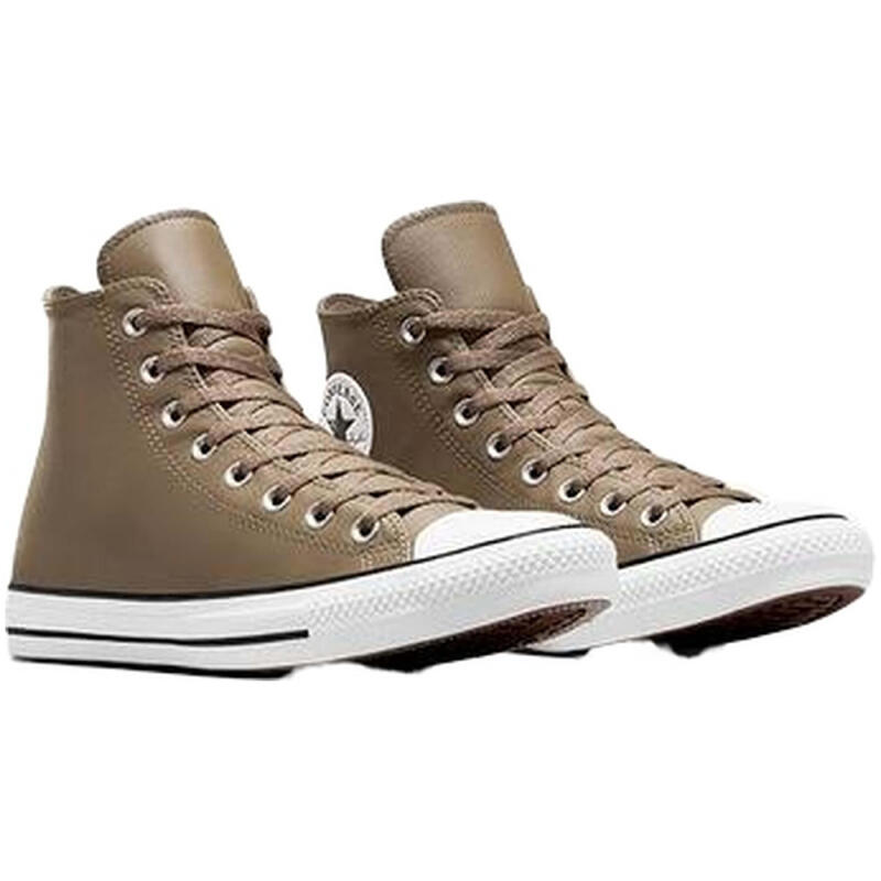 Tenisi Converse Chuck Taylor All Star din piele ecologică, model înalt