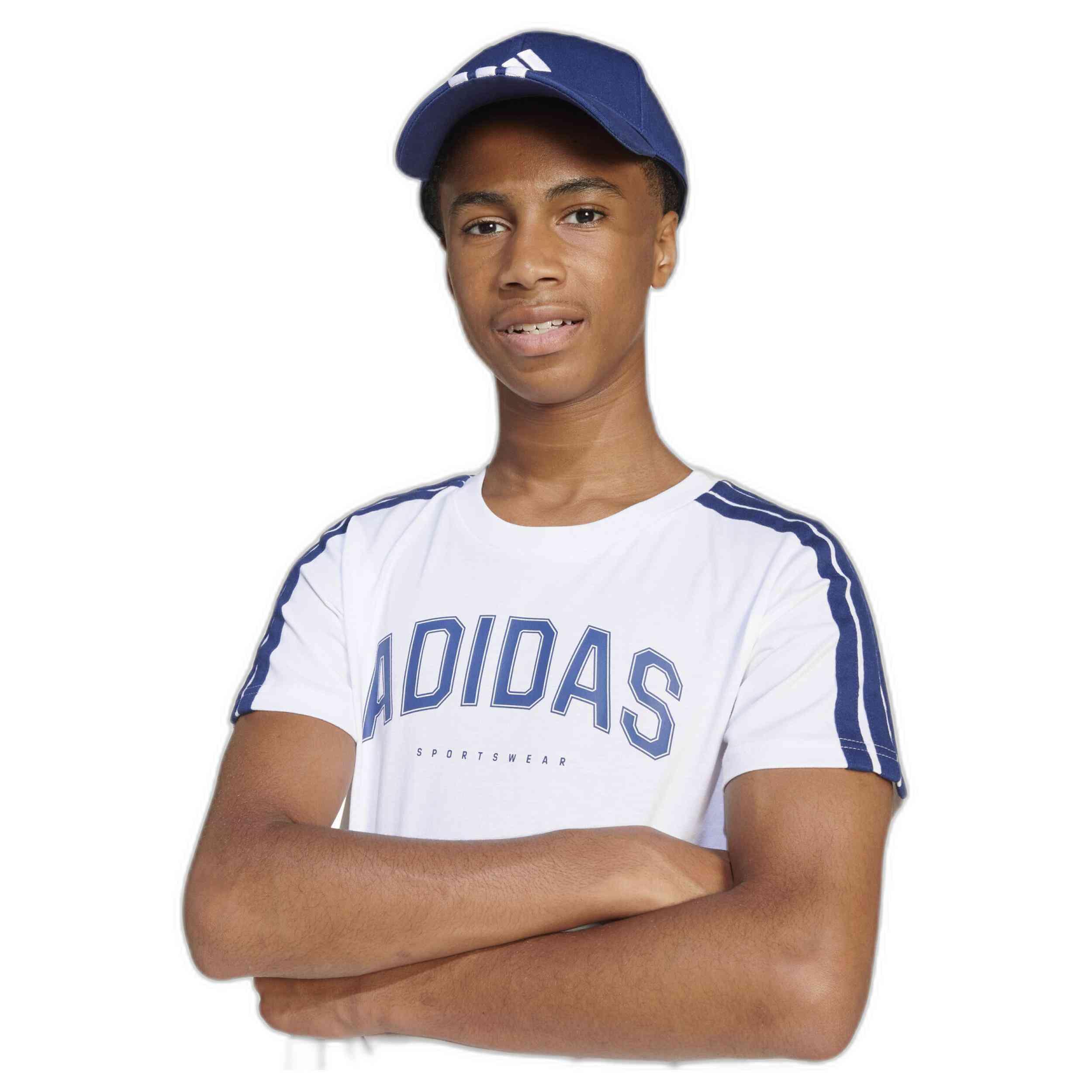 Camiseta de manga corta Adidas modelo JI6674 para niños unisex 5/7