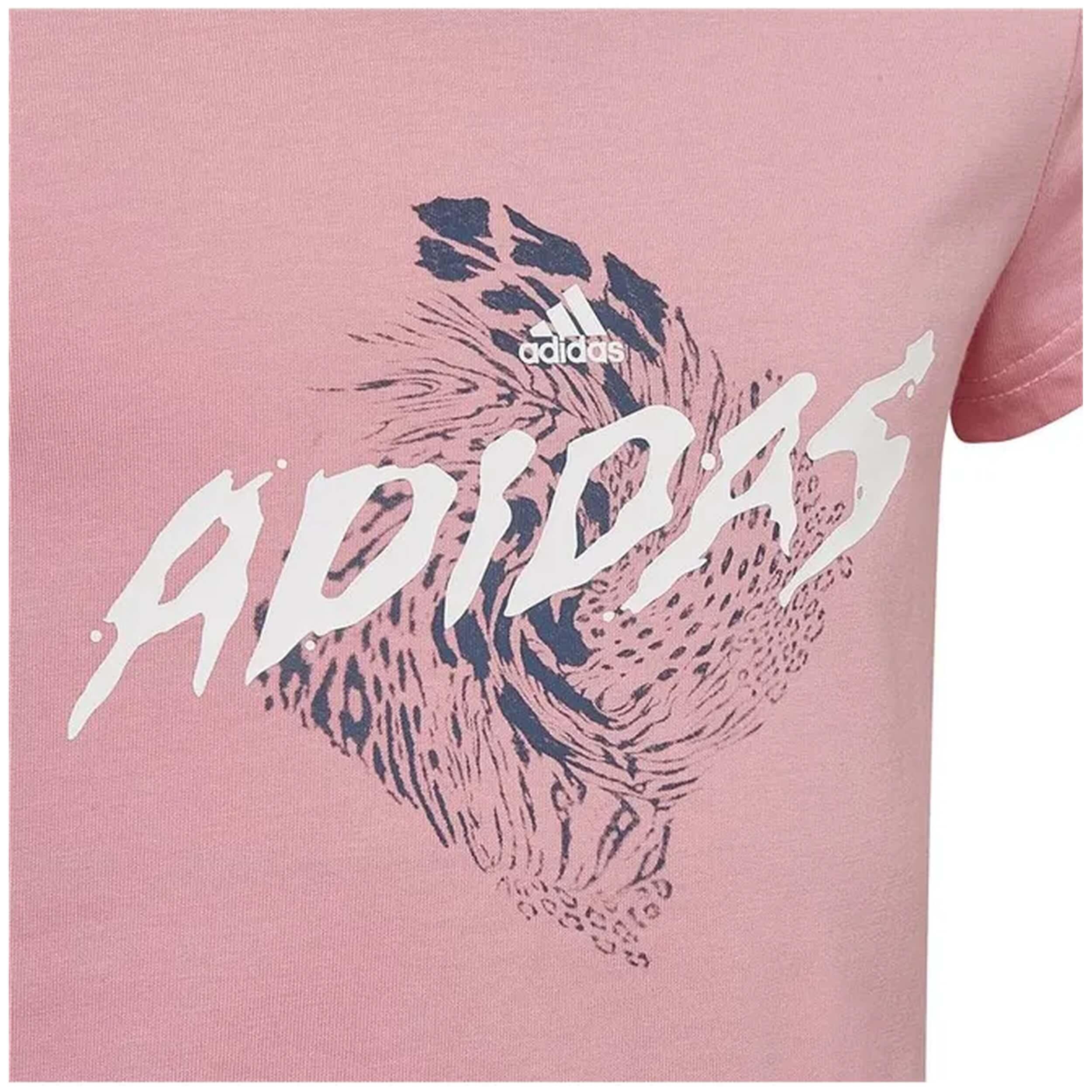 Maglia a maniche corte Adidas modello HL1617 per ragazze 5/5
