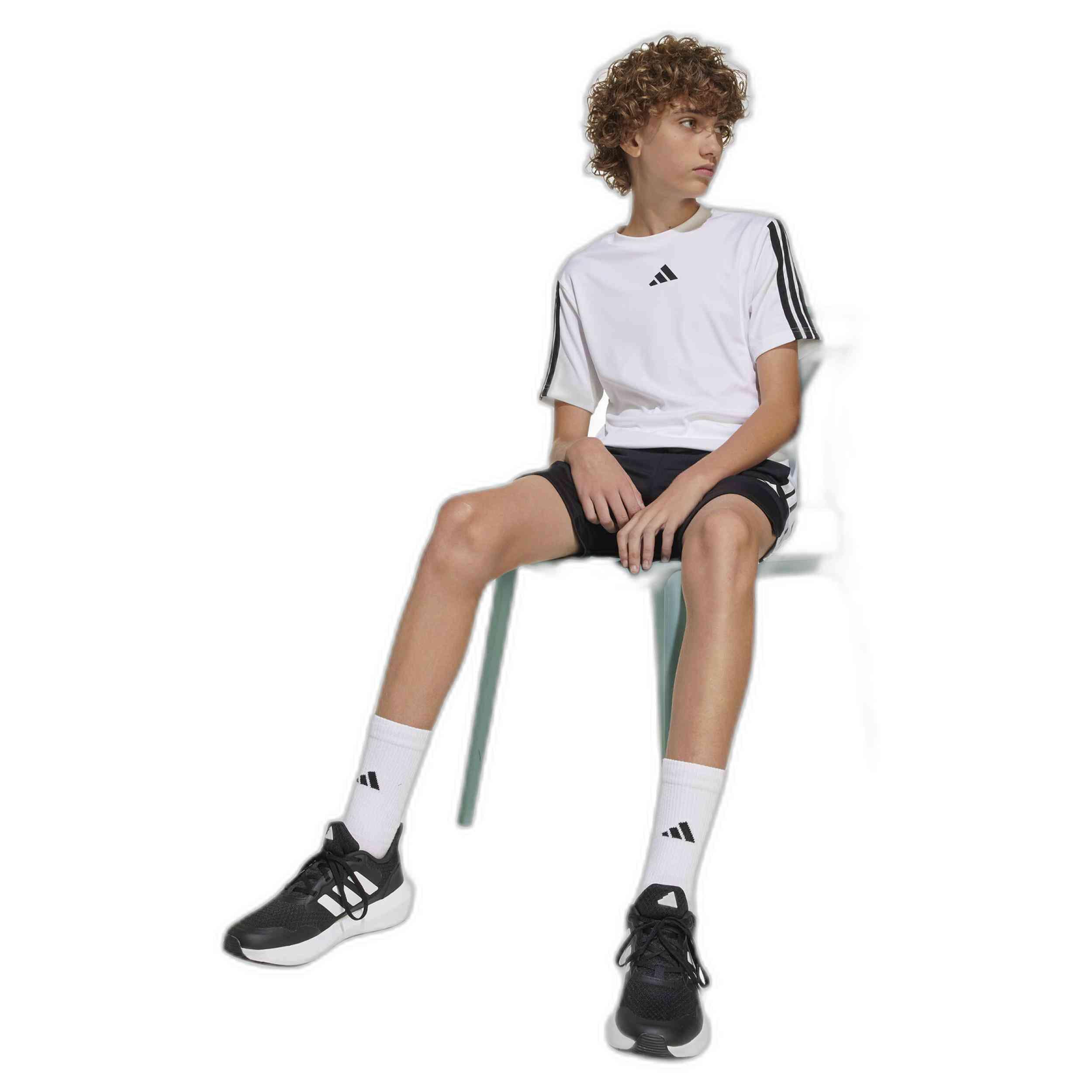 T-shirt Adidas modèle JJ1033 pour unisexe enfants 5/5