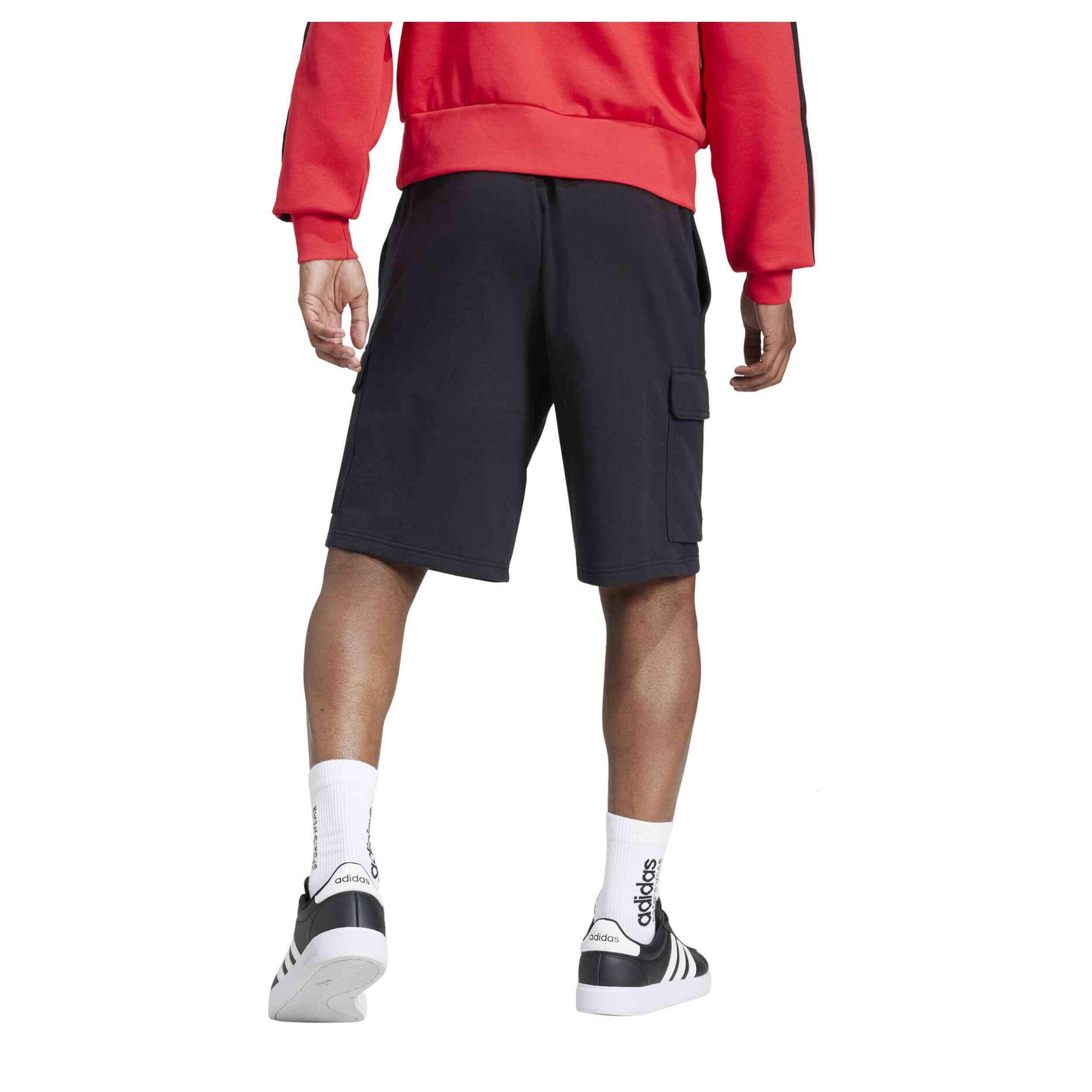 Pantaloncino uomo adidas performance essentials cargo - nero 4/5