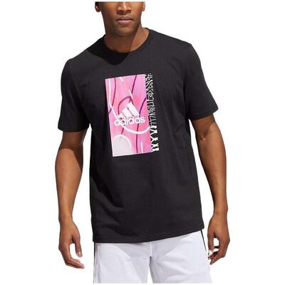 Camiseta de manga corta Adidas Badge of Sport Courts para hombre