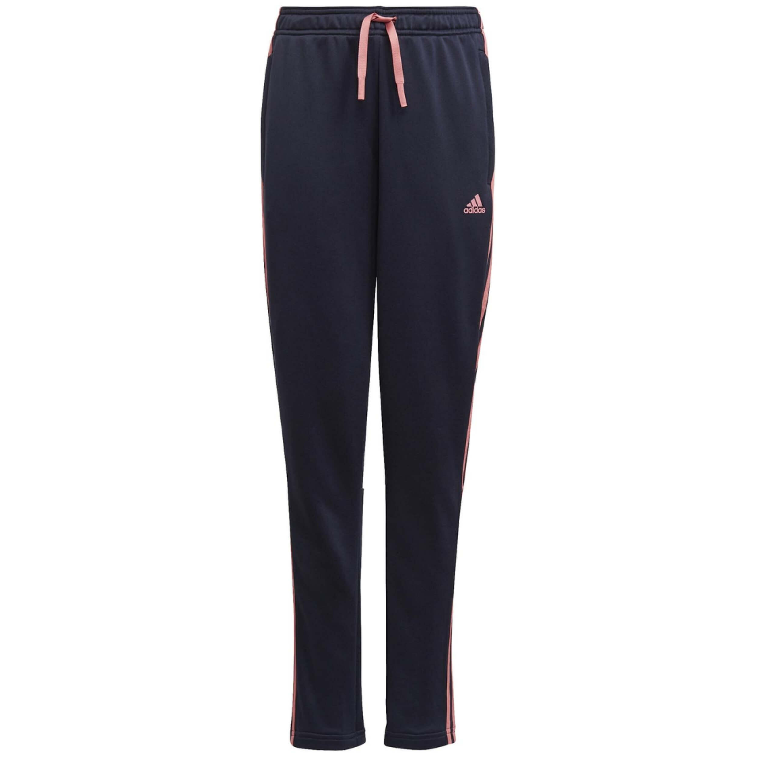 Pantalon largo Adidas Designed to Move 3-Stripes para niñas 2/5